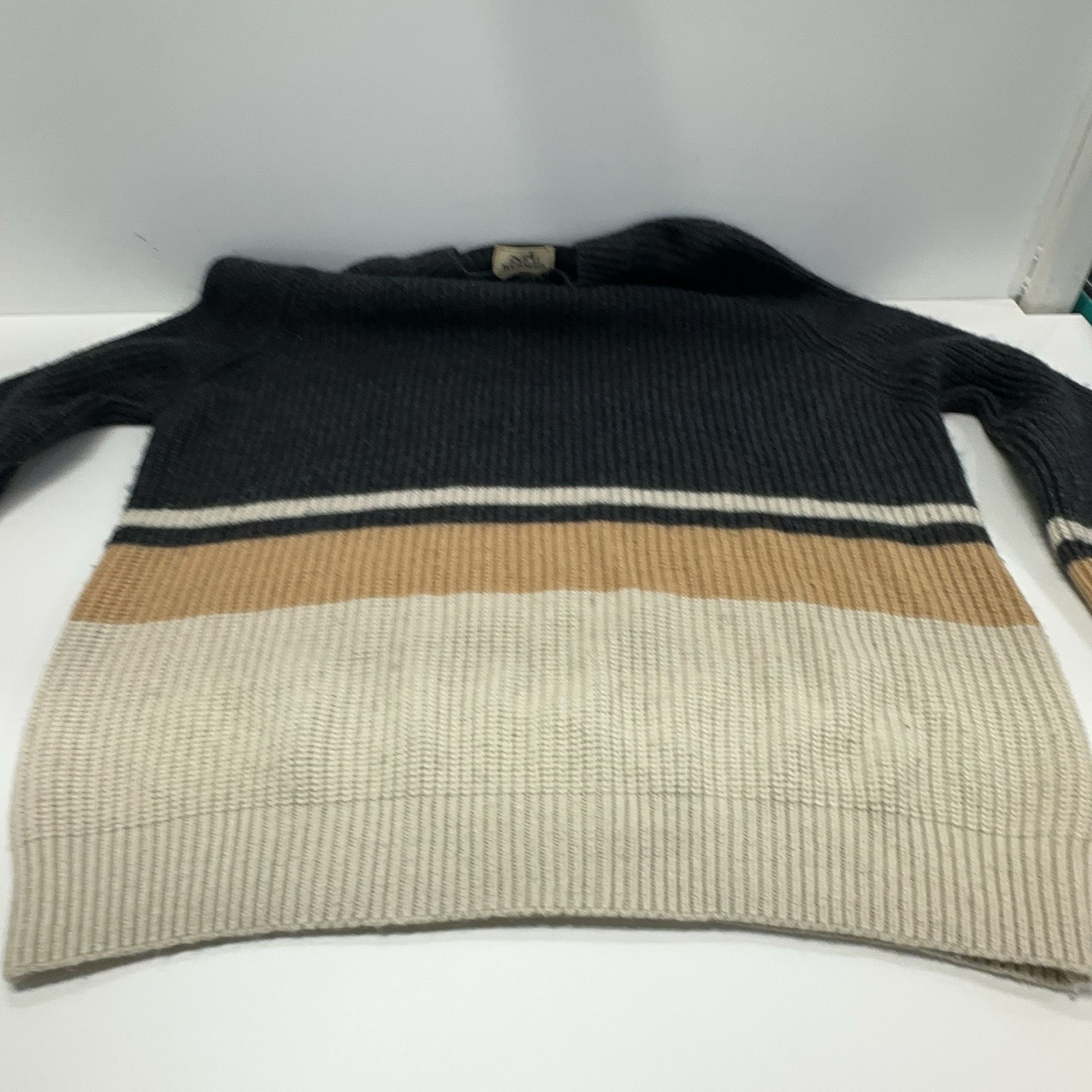 Hermes Hermès Colorblock Cashmere Blend Sweater Size L Size US L / EU 52-54 / 3 - 7 Thumbnail