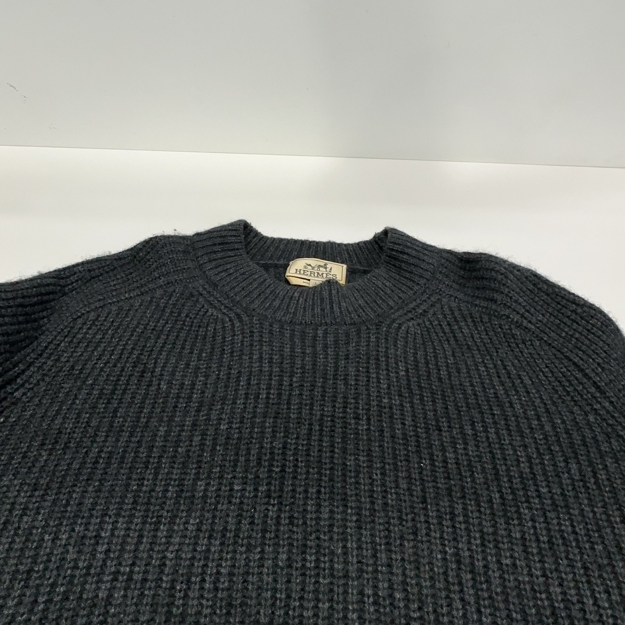 Hermes Hermès Colorblock Cashmere Blend Sweater Size L Size US L / EU 52-54 / 3 - 6 Thumbnail