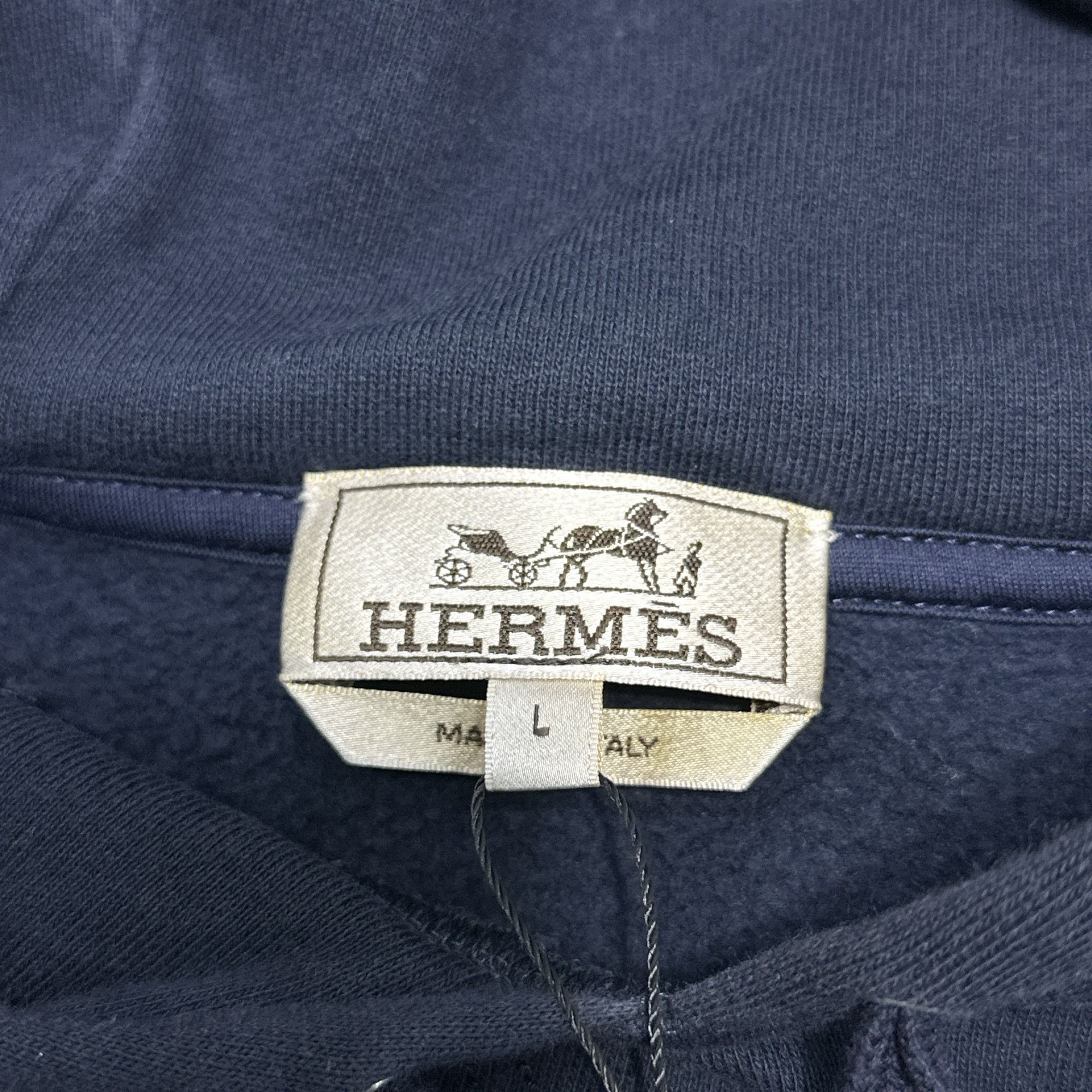 Hermes Hermès Graphic Patch Hoodie Size L Size US L / EU 52-54 / 3 - 3 Thumbnail