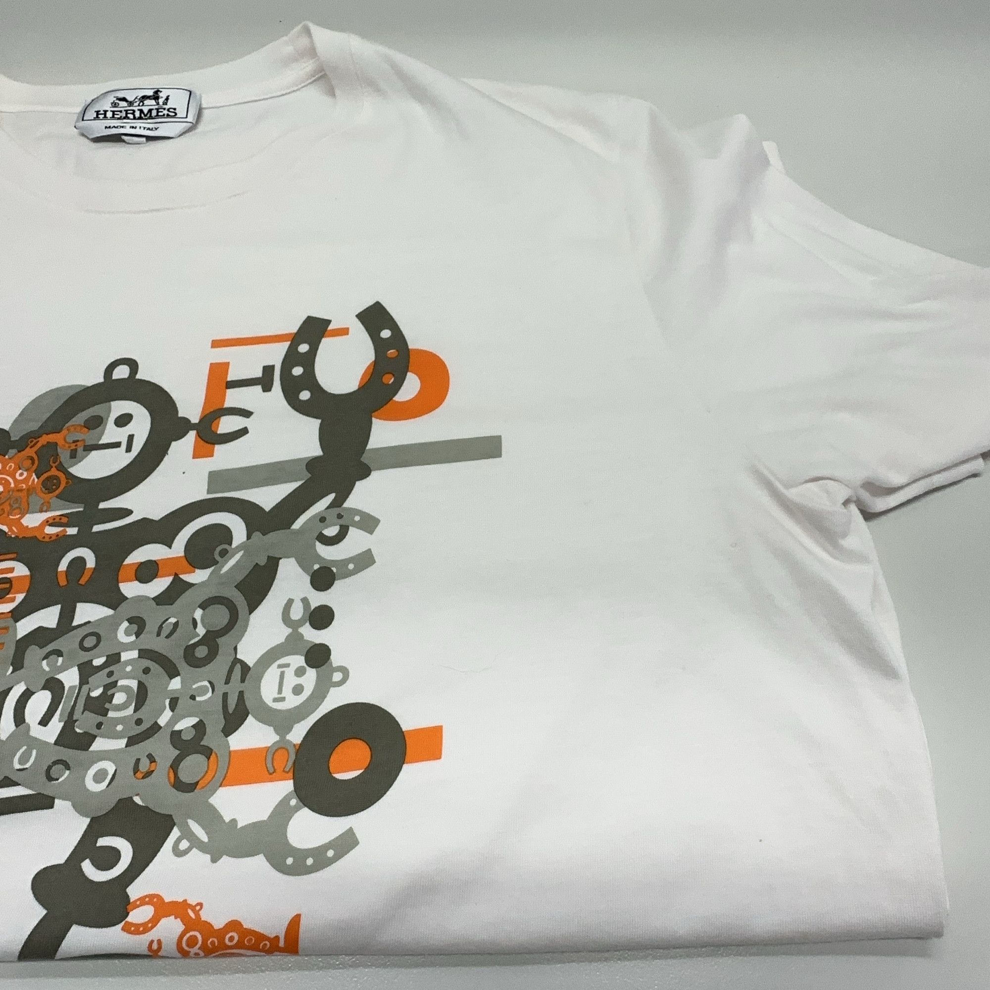 Hermes Hermes Robot Graphic T-Shirt Size M Size US M / EU 48-50 / 2 - 8 Thumbnail