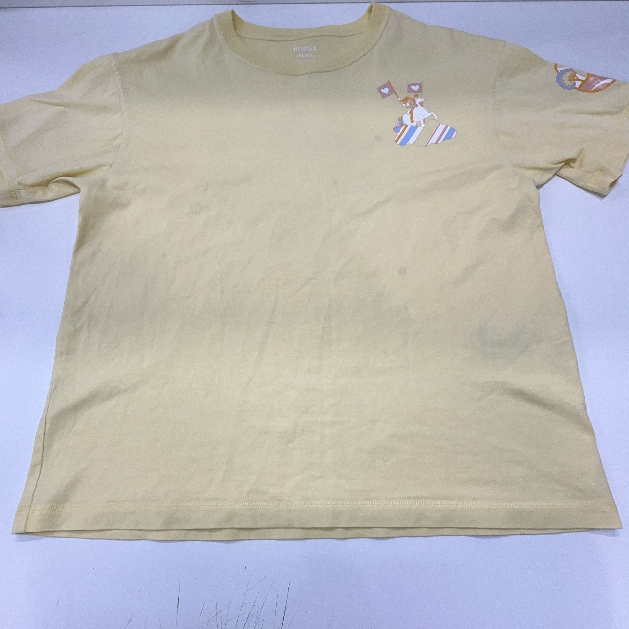 Hermes Hermès Faubourg Rainbow T-Shirt Size 34 Size XS / US 0-2 / IT 36-38 - 7 Thumbnail