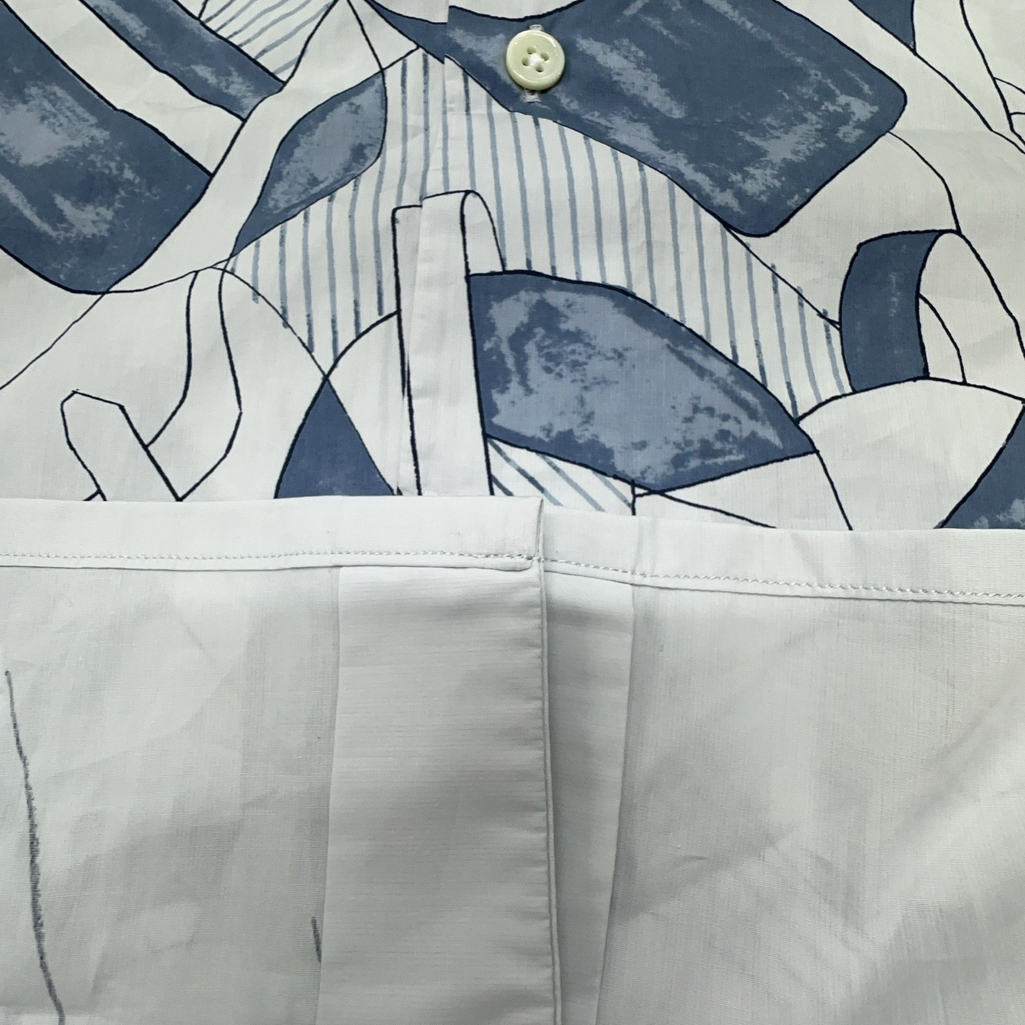 Hermes HERMES Selles en Fragments Print Shirt Size M Size US XXS / EU 40 - 9 Thumbnail