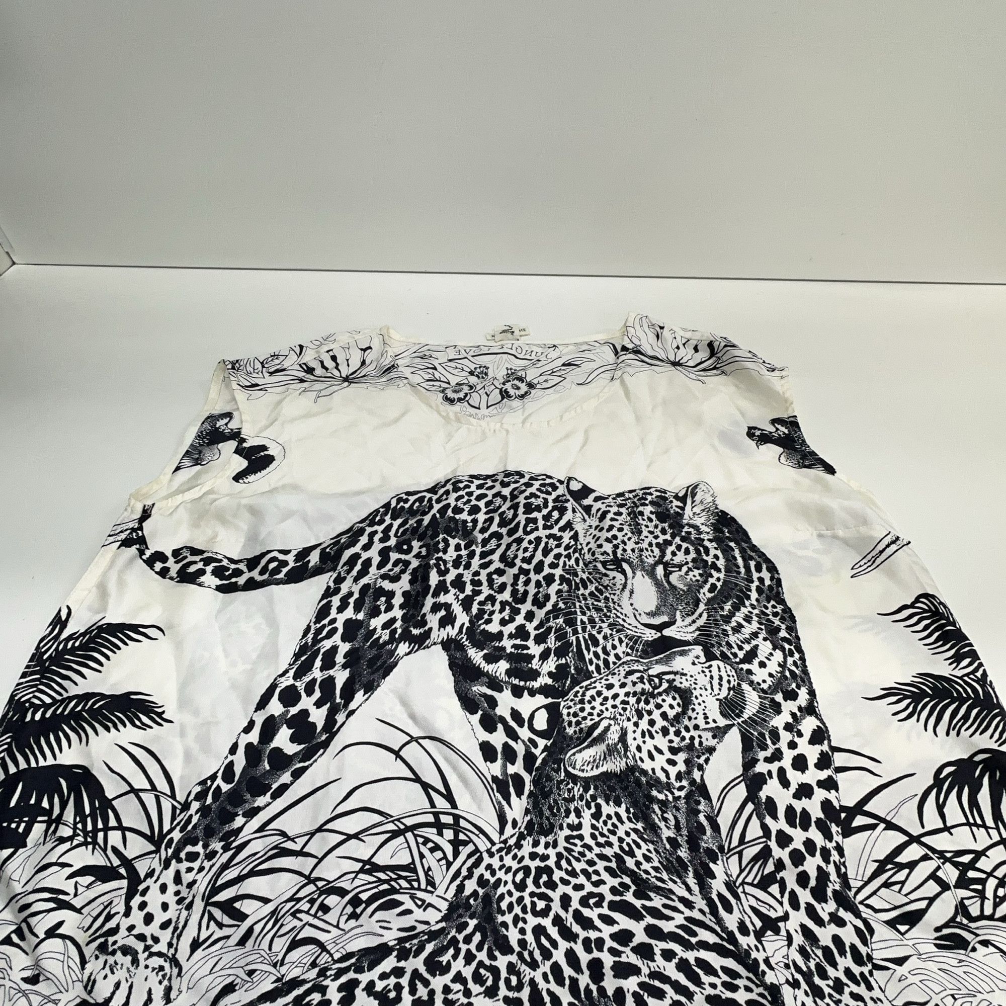 Hermes Hermes Jungle Love Print Silk Tank Top Size 34 Size XS / US 0-2 / IT 36-38 - 8 Thumbnail
