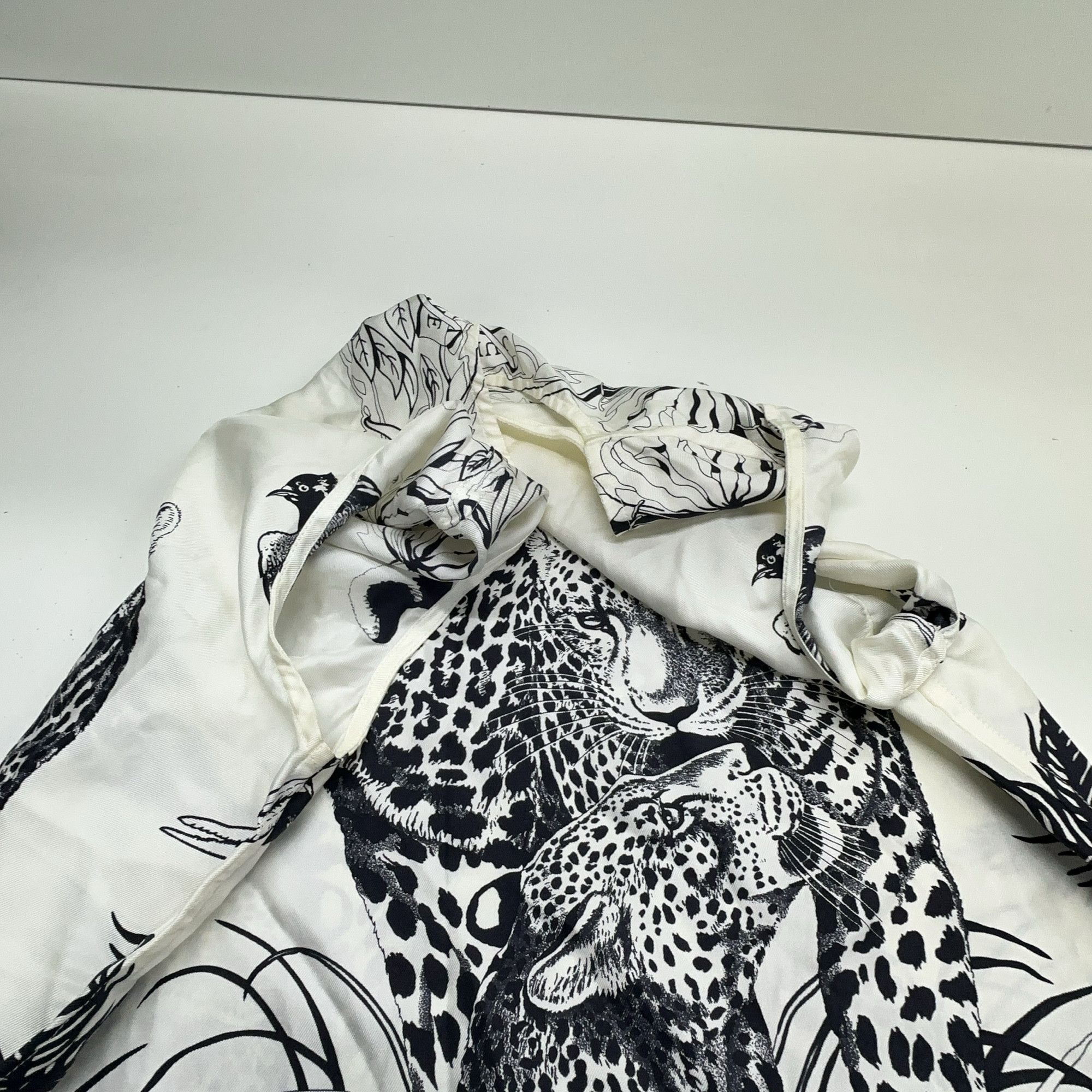 Hermes Hermes Jungle Love Print Silk Tank Top Size 34 Size XS / US 0-2 / IT 36-38 - 7 Thumbnail
