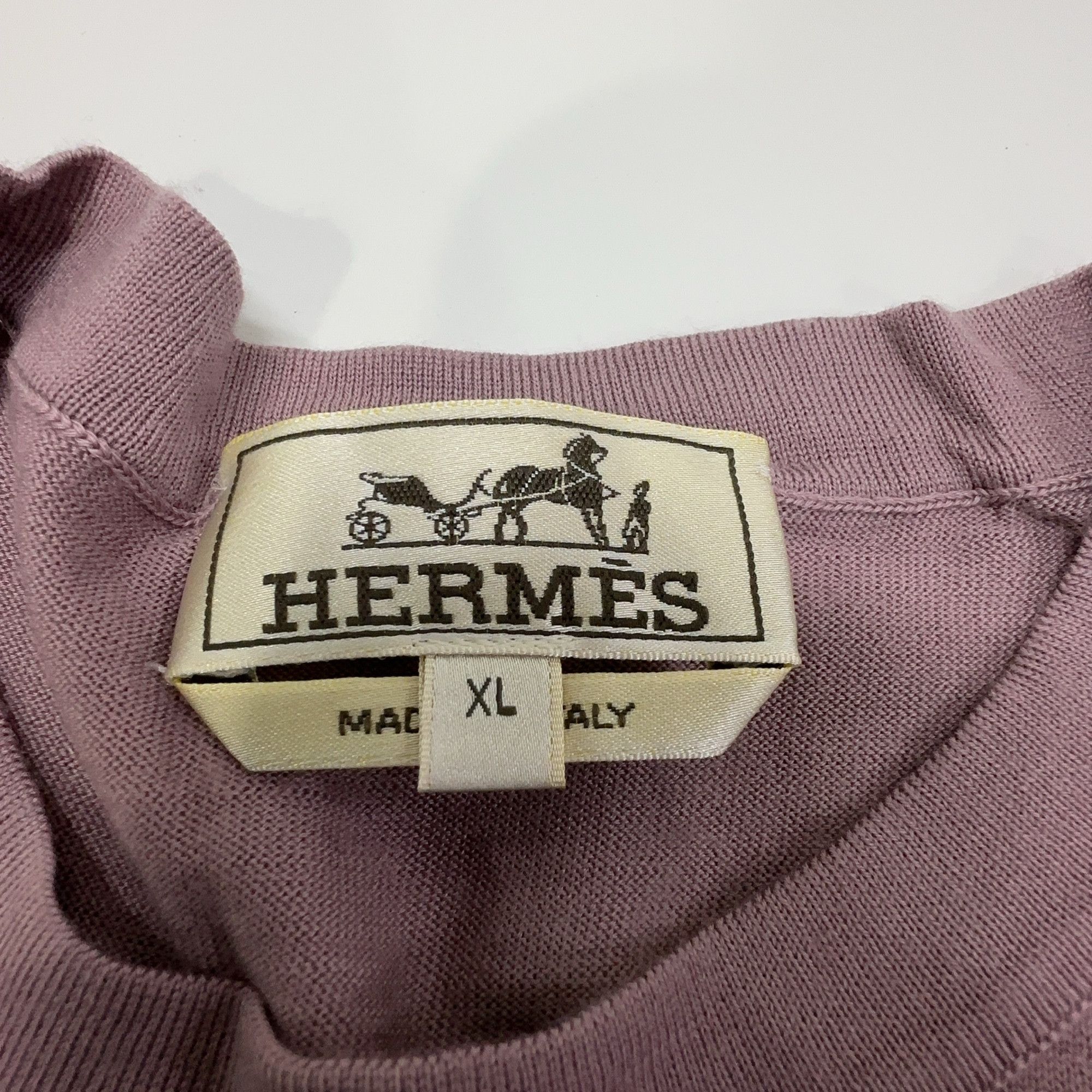 Hermes Hermes Cashmere Wool Knit Sweater Size XL Size US XL / EU 56 / 4 - 4 Thumbnail
