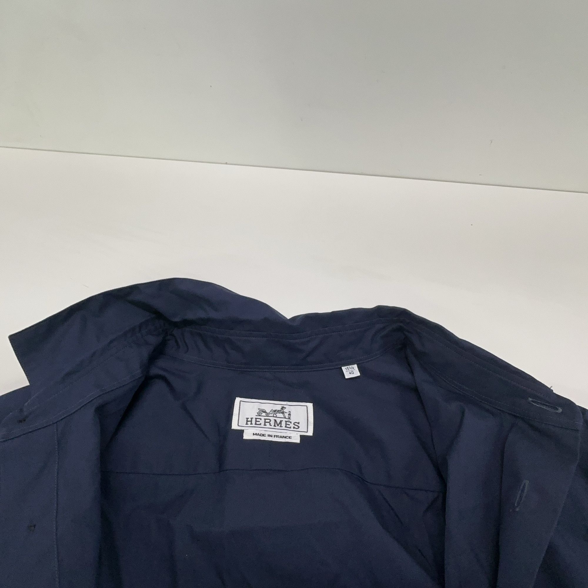 Hermes Hermes Silk Panel Button-Up Shirt Size M Size US XXS / EU 40 - 6 Thumbnail