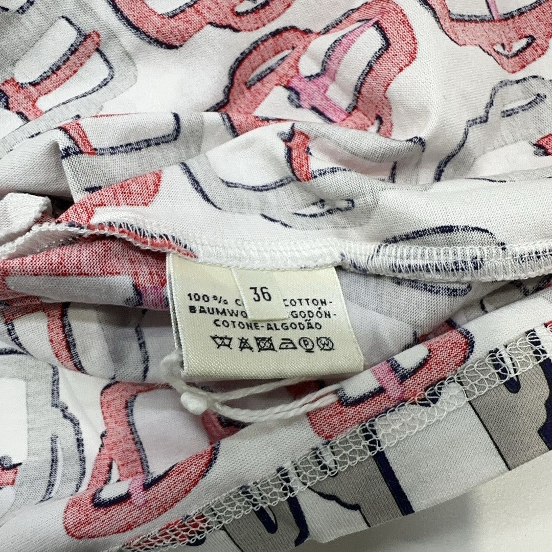 Hermes Hermes Saddle Print T-Shirt Size FR 36 Size XS / US 0-2 / IT 36-38 - 4 Thumbnail