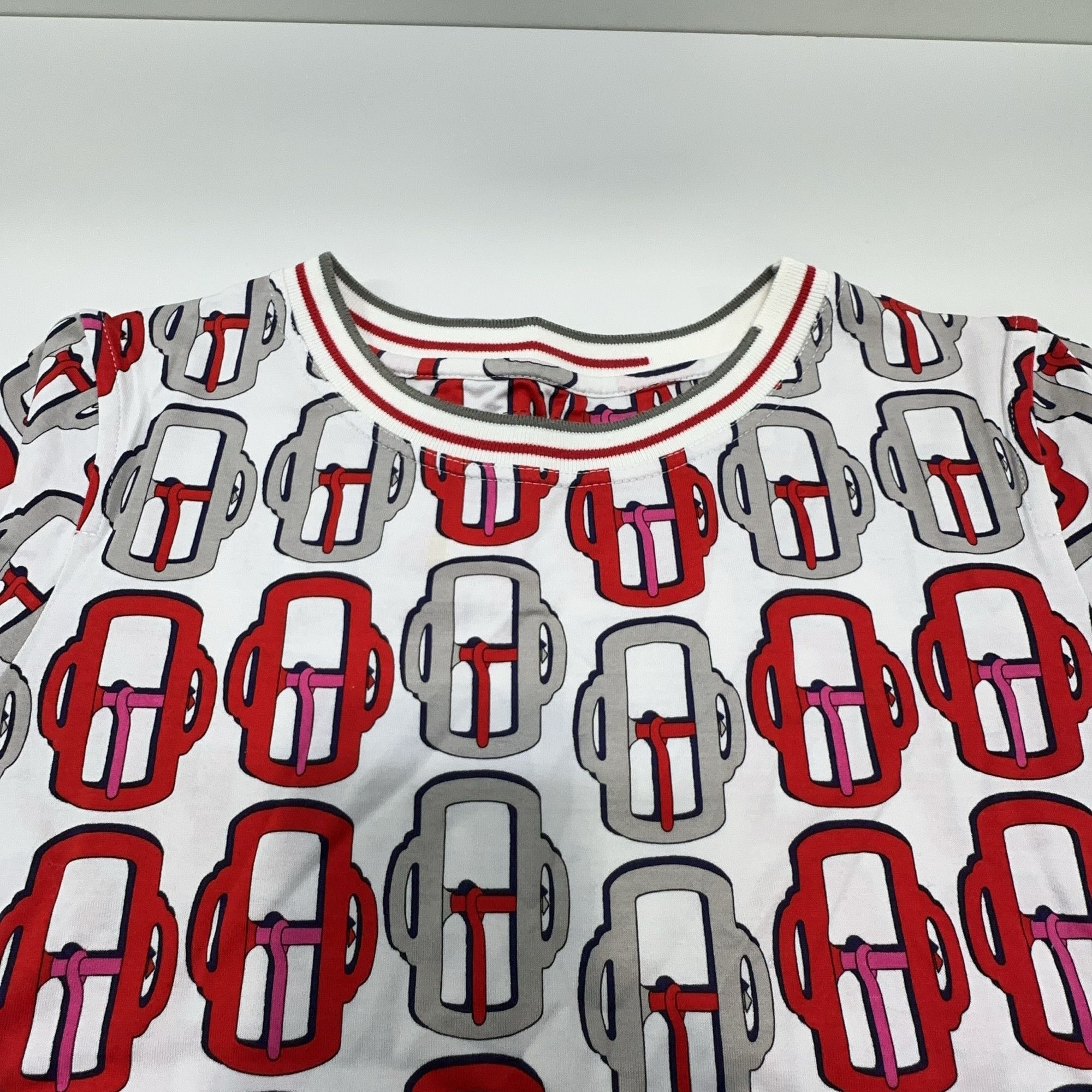 Hermes Hermes Saddle Print T-Shirt Size FR 36 Size XS / US 0-2 / IT 36-38 - 5 Thumbnail
