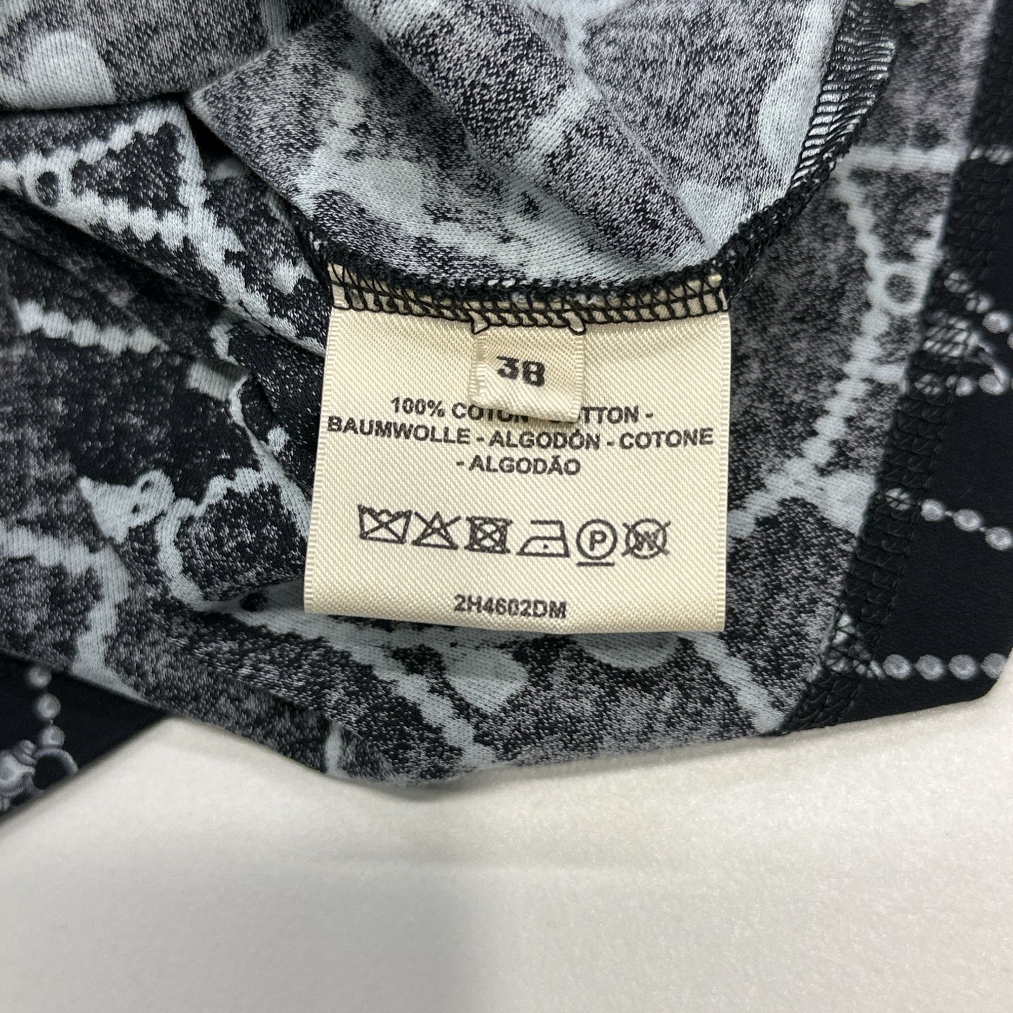 Hermes Hermès Chain Print T-Shirt Size 38 Size S / US 4 / IT 40 - 4 Thumbnail
