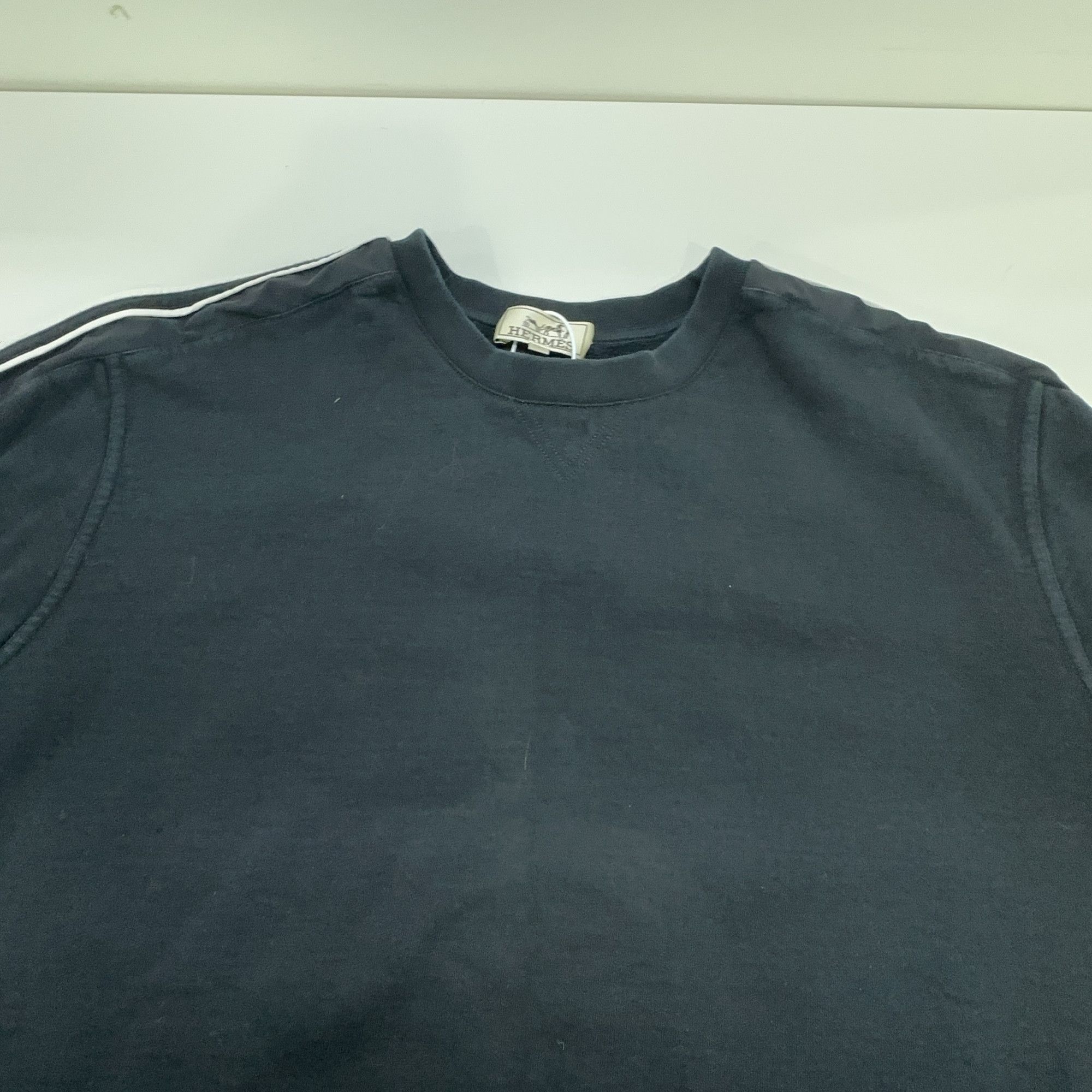Hermes Hermès Striped Crewneck Sweatshirt Size XXL Size US XXL / EU 58 / 5 - 6 Thumbnail