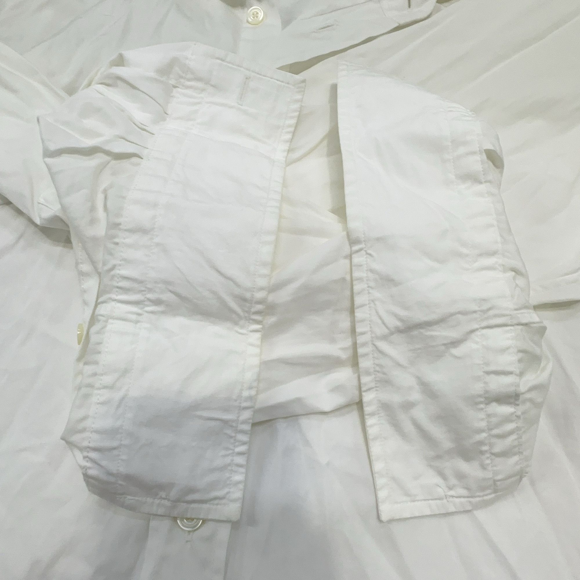 Hermes Hermès Cotton Button Up Shirt White Size 42 Size US XS / EU 42 / 0 - 7 Thumbnail