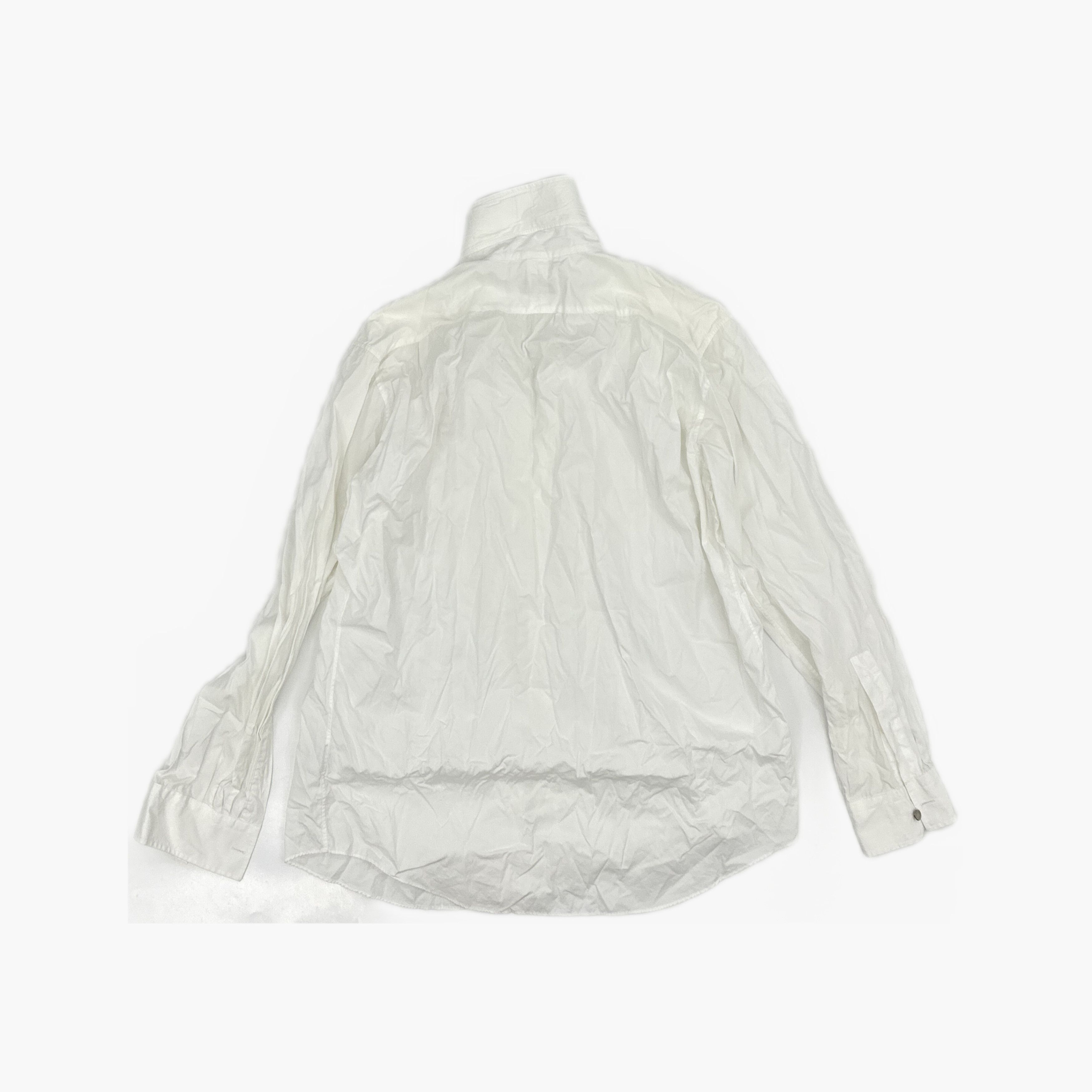 Hermes Hermès Cotton Button Up Shirt White Size 42 Size US XS / EU 42 / 0 - 2 Thumbnail