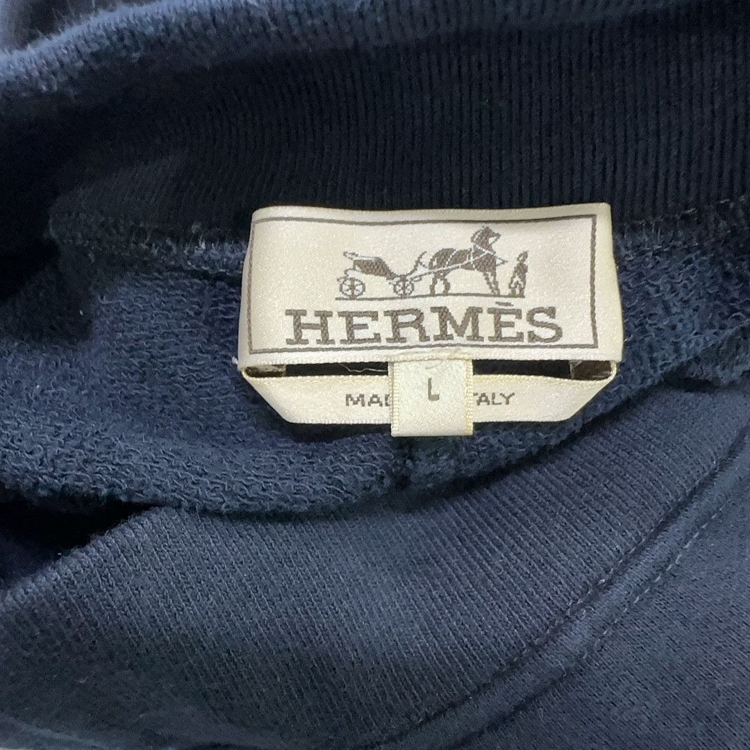 Hermes Hermès Contrast Stripe Cotton Shorts Size L Size US 34 / EU 50 - 4 Thumbnail