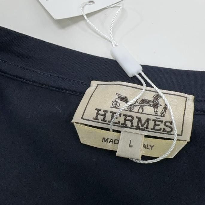 Hermes Hermès Pocket T-Shirt Size L Size US L / EU 52-54 / 3 - 10 Thumbnail