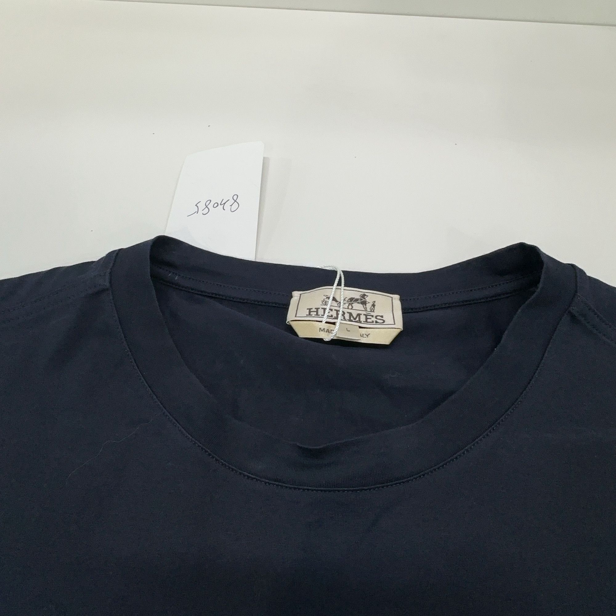 Hermes Hermès Pocket T-Shirt Size L Size US L / EU 52-54 / 3 - 14 Thumbnail