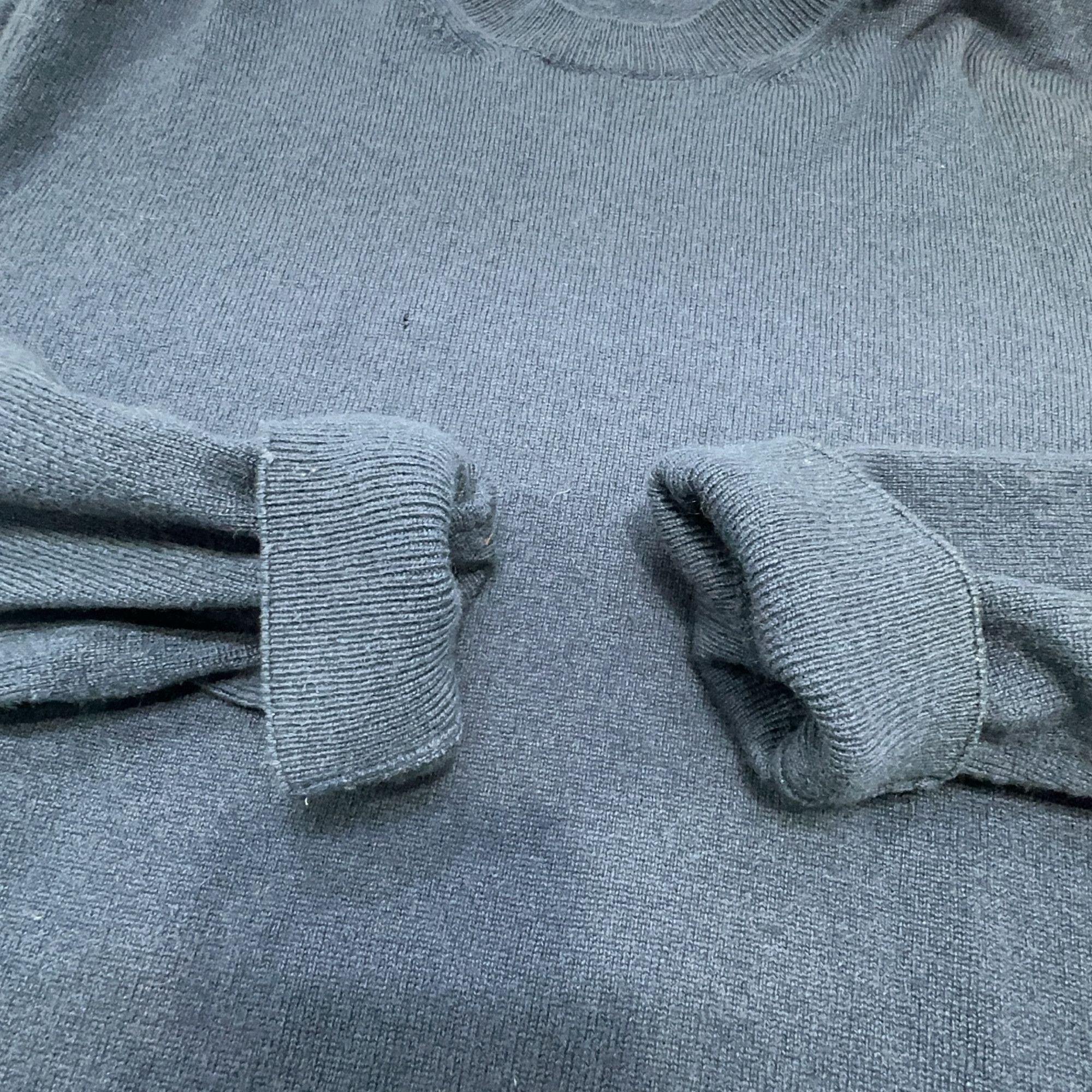 Hermes Hermes Blue Cashmere Crewneck Sweater Size XL Size US XL / EU 56 / 4 - 8 Thumbnail