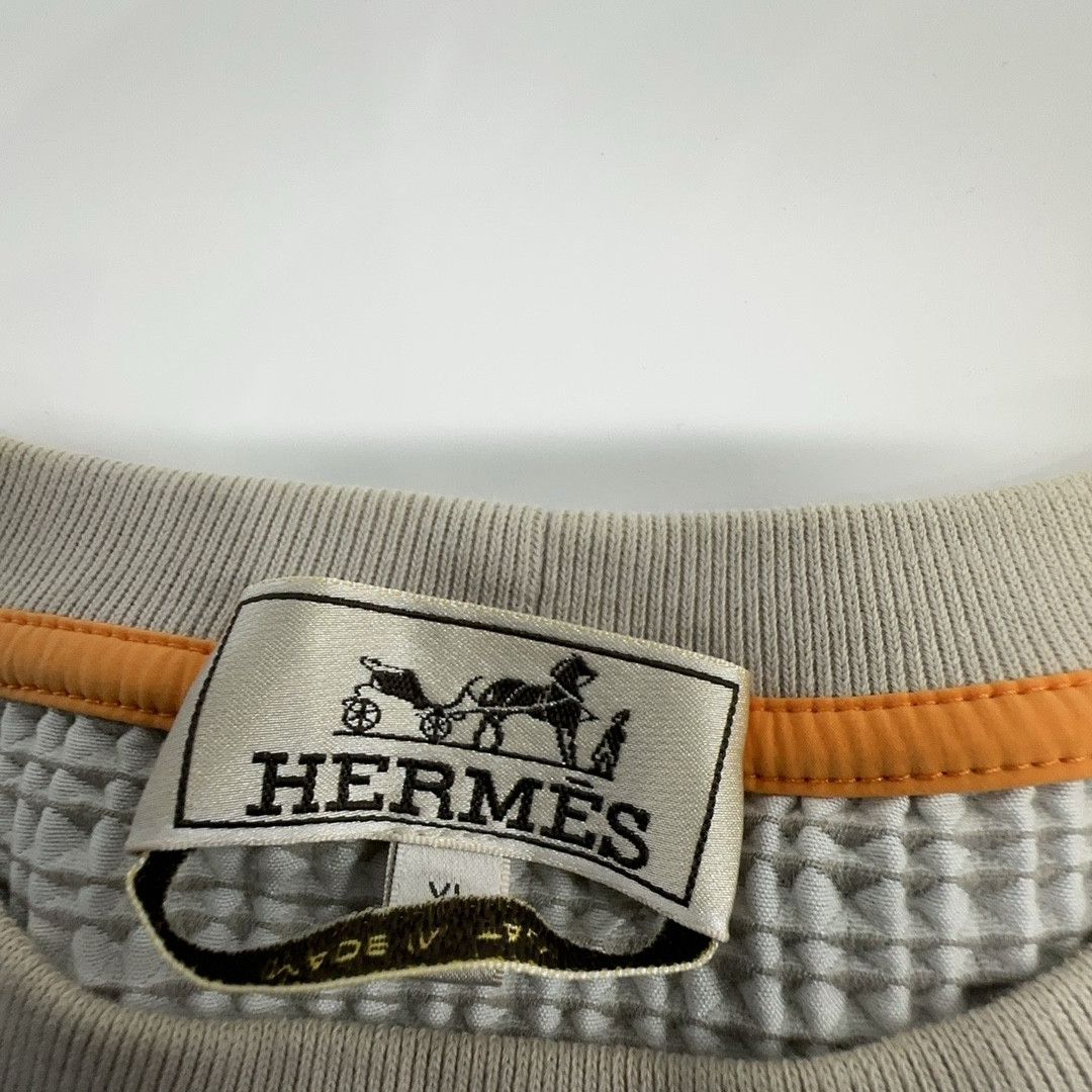 Hermes Hermès Waffle Texture Sweatshirt Size XL Size US XL / EU 56 / 4 - 3 Thumbnail