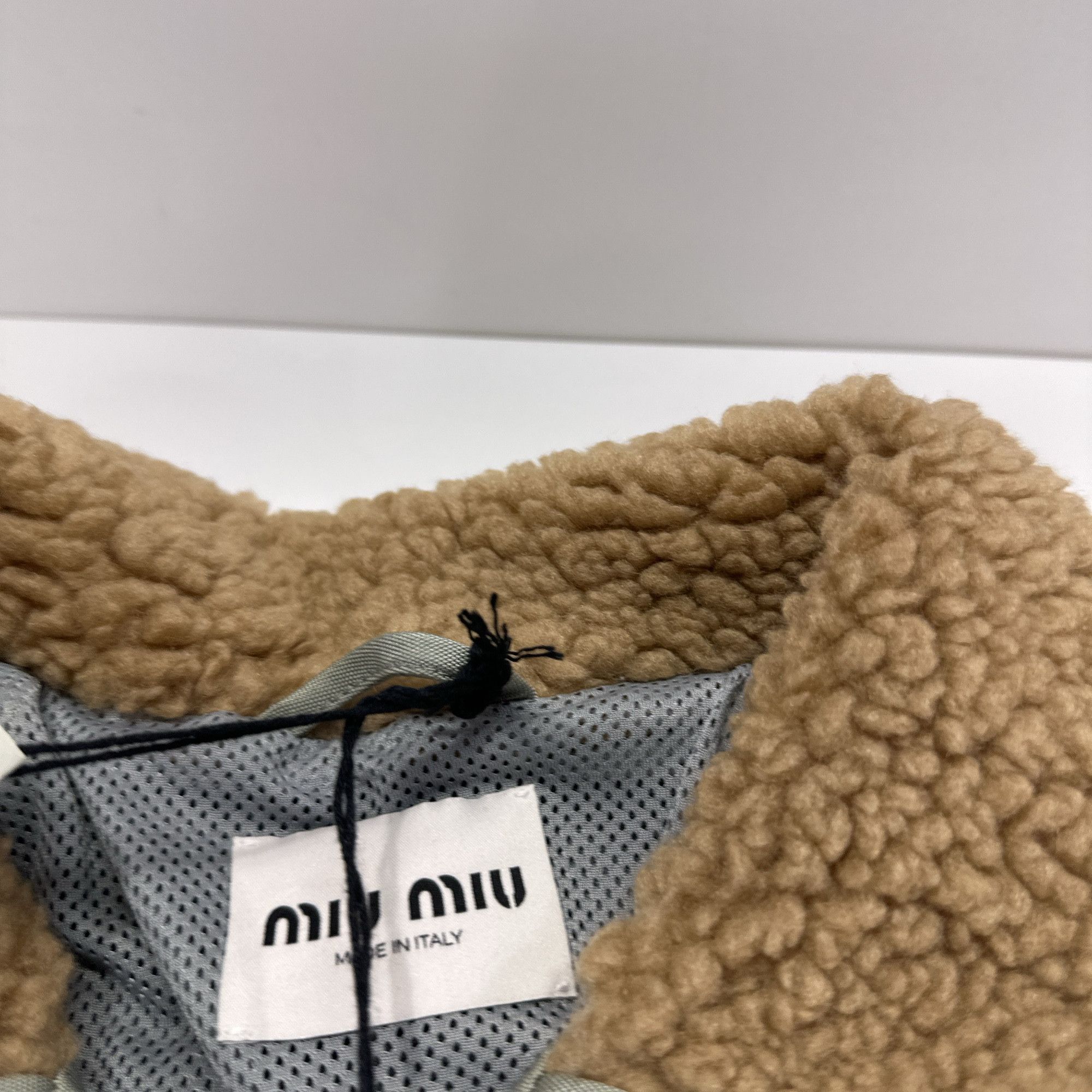 Miu Miu Miu Miu Cordura Logo Zip Jacket Size 36 Size XS / US 0-2 / IT 36-38 - 3 Thumbnail