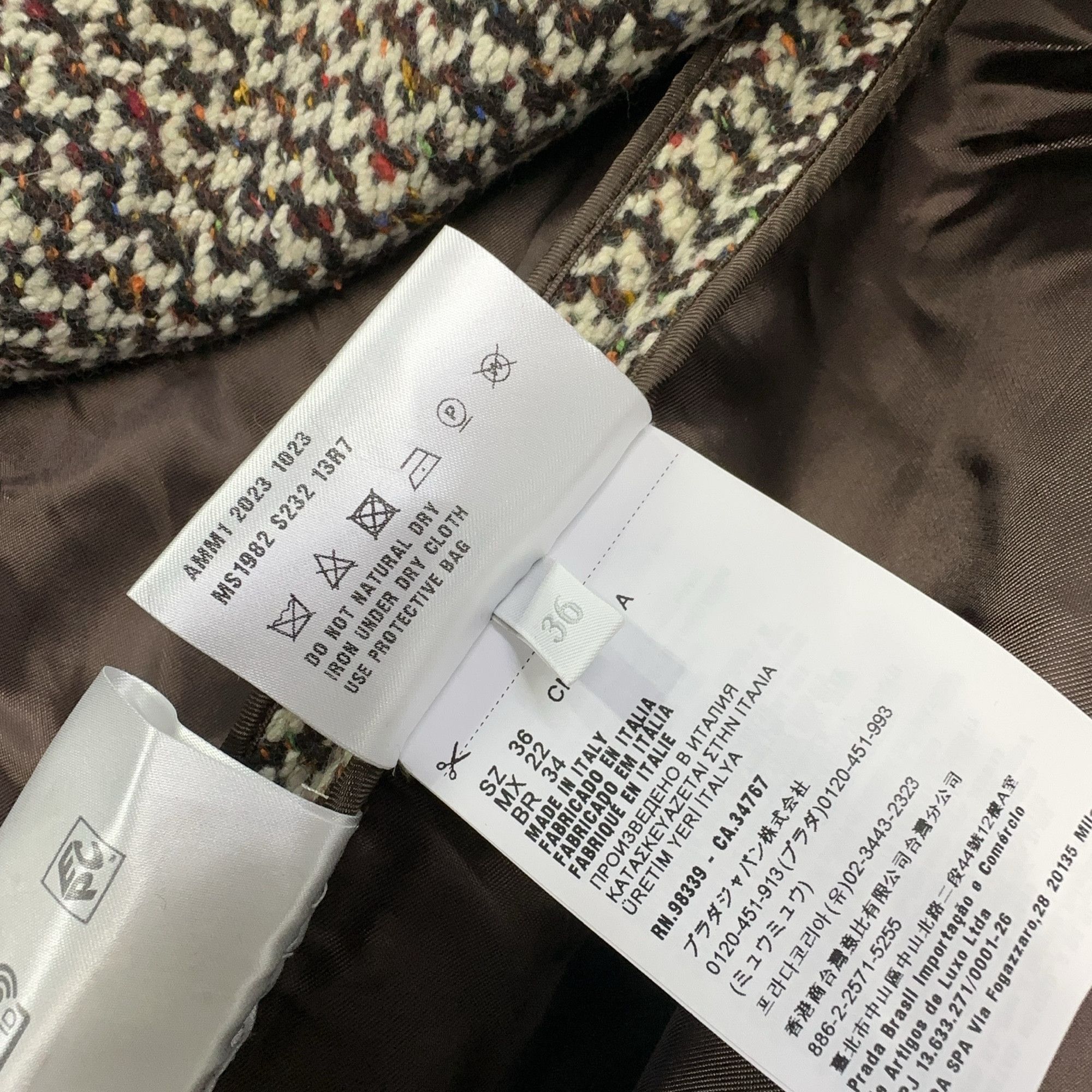 Miu Miu Miu Miu Herringbone Coat Size 36 Size XS / US 0-2 / IT 36-38 - 5 Thumbnail