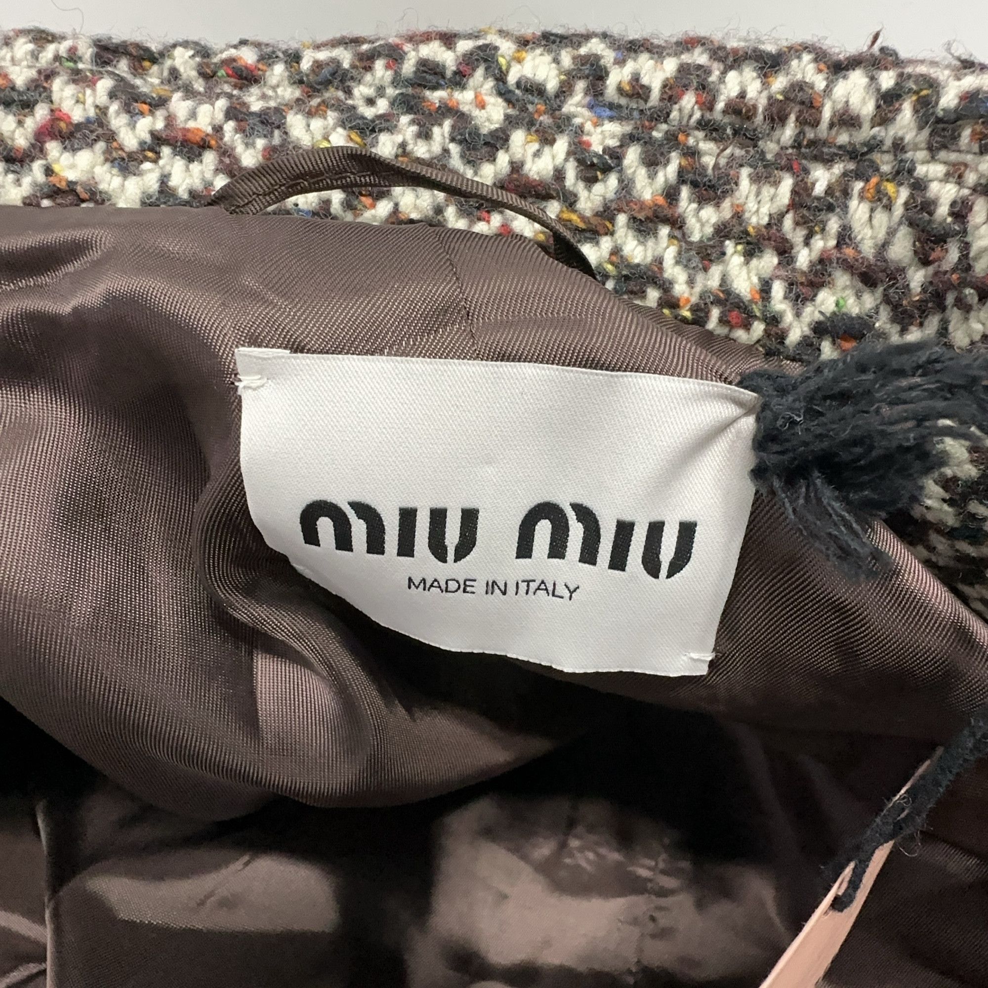 Miu Miu Miu Miu Herringbone Coat Size 36 Size XS / US 0-2 / IT 36-38 - 4 Thumbnail