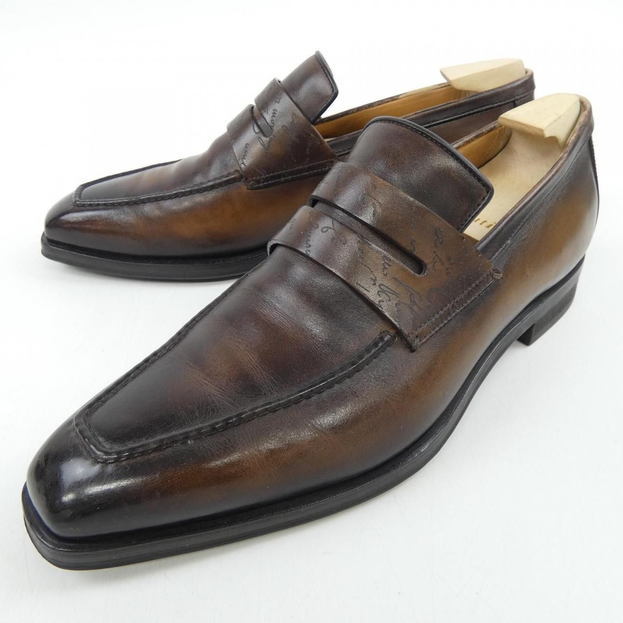 Berluti Berluti Berluti Leather Oxford Shoes Leather Shoes 0260 DUTY FREE for USA Size ONE SIZE - 3 Thumbnail