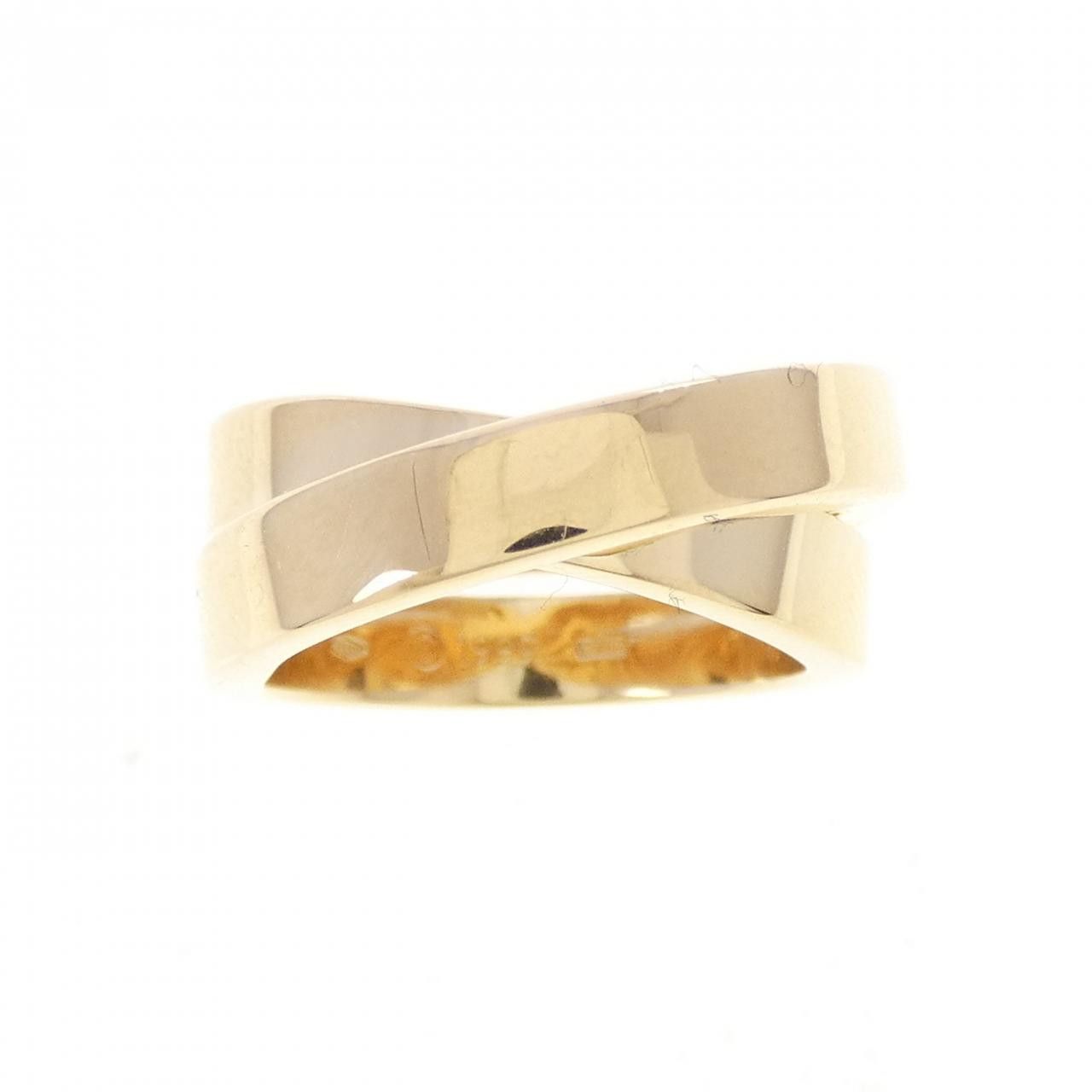 Cartier Cartier Cartier Paris 750 Yellow Gold Ring Size 12 Precious Metal Ring DUTY FREE for USA Size ONE SIZE - 2 Thumbnail