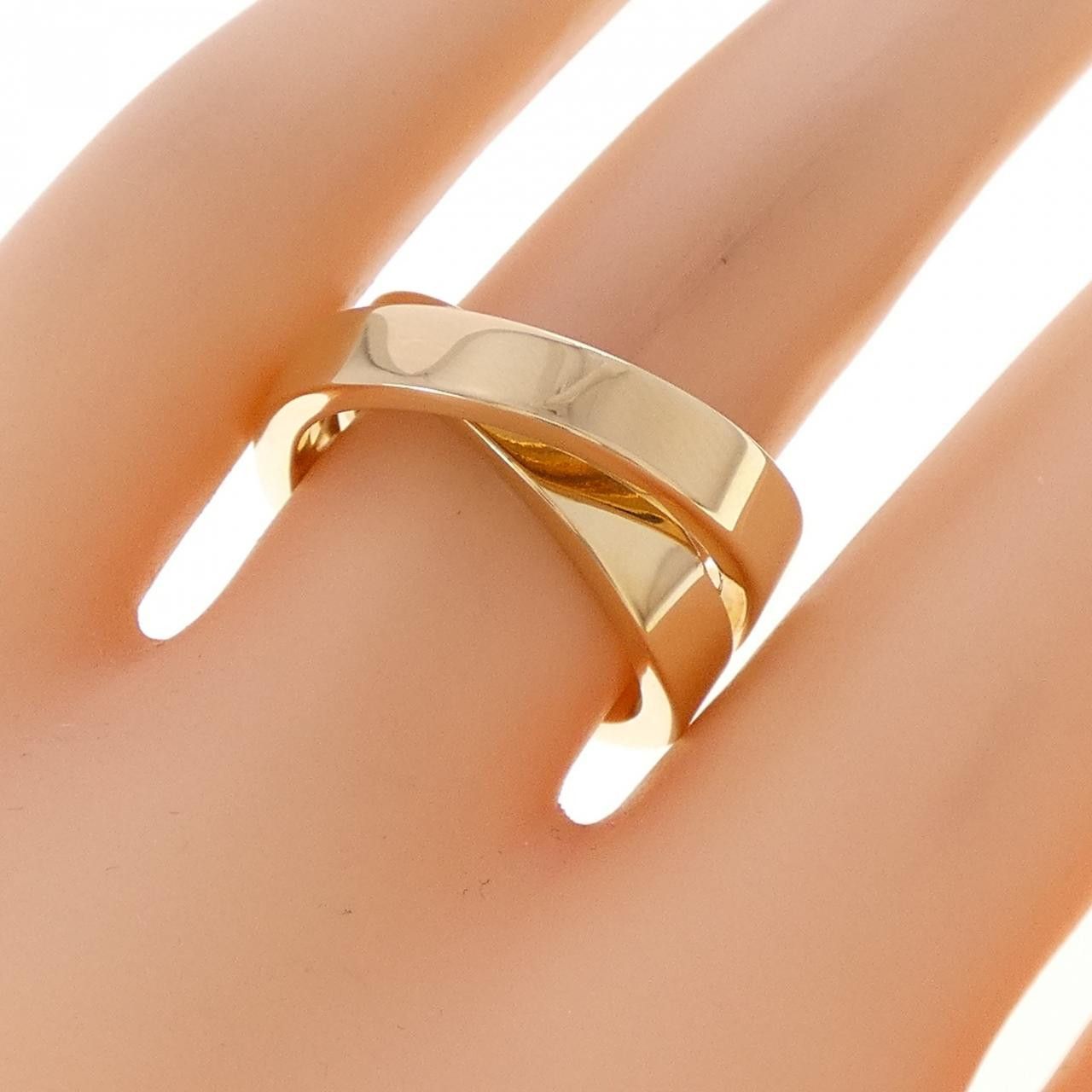 Cartier Cartier Cartier Paris 750 Yellow Gold Ring Size 12 Precious Metal Ring DUTY FREE for USA Size ONE SIZE - 5 Thumbnail