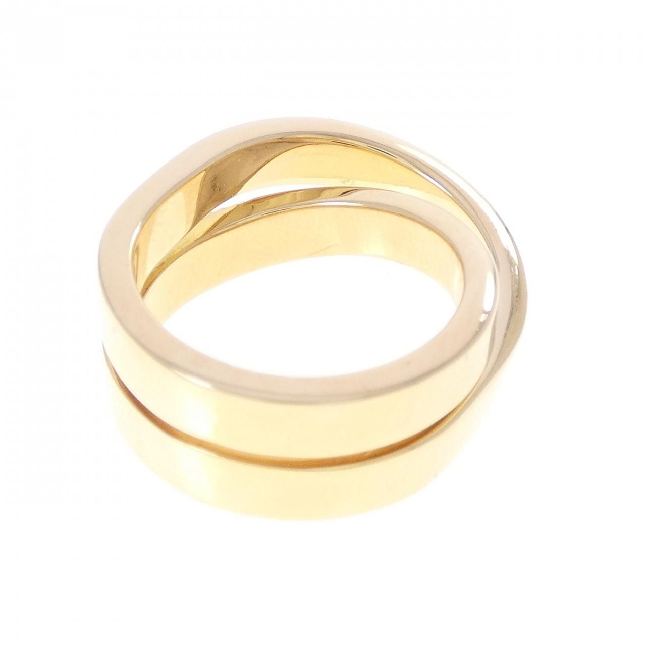 Cartier Cartier Cartier Paris 750 Yellow Gold Ring Size 12 Precious Metal Ring DUTY FREE for USA Size ONE SIZE - 3 Thumbnail