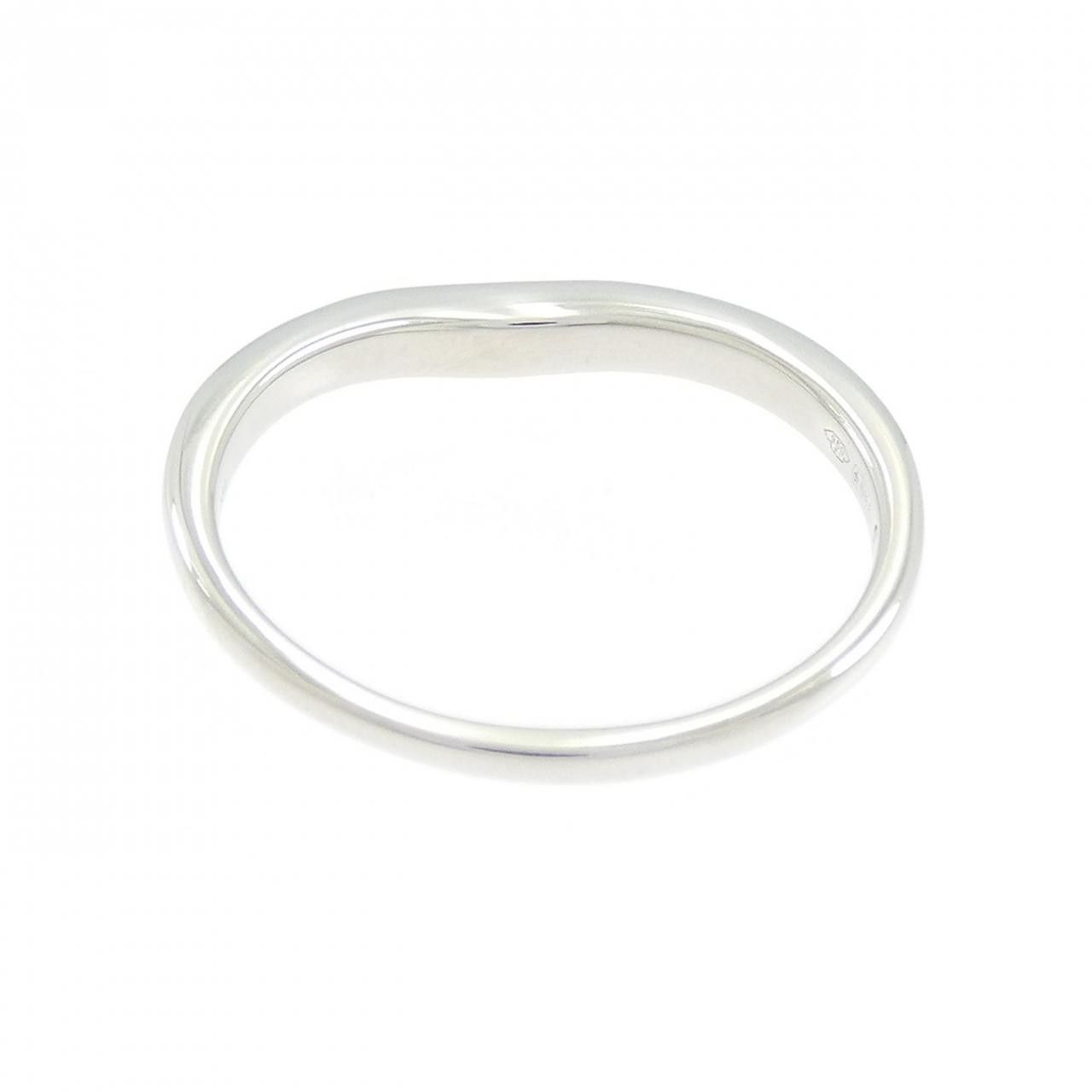 Bvlgari Bvlgari Bulgari Wedding Platinum Ring Size 14 Precious Metal Ring DUTY FREE for USA Size ONE SIZE - 3 Thumbnail