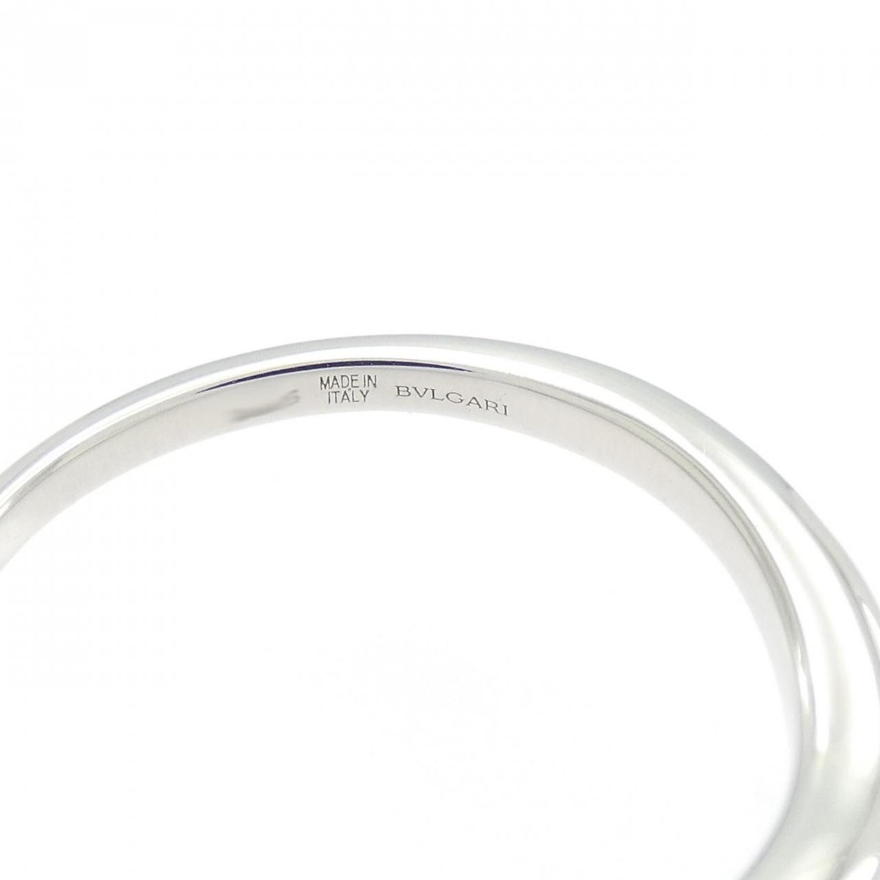 Bvlgari Bvlgari Bulgari Wedding Platinum Ring Size 14 Precious Metal Ring DUTY FREE for USA Size ONE SIZE - 4 Thumbnail