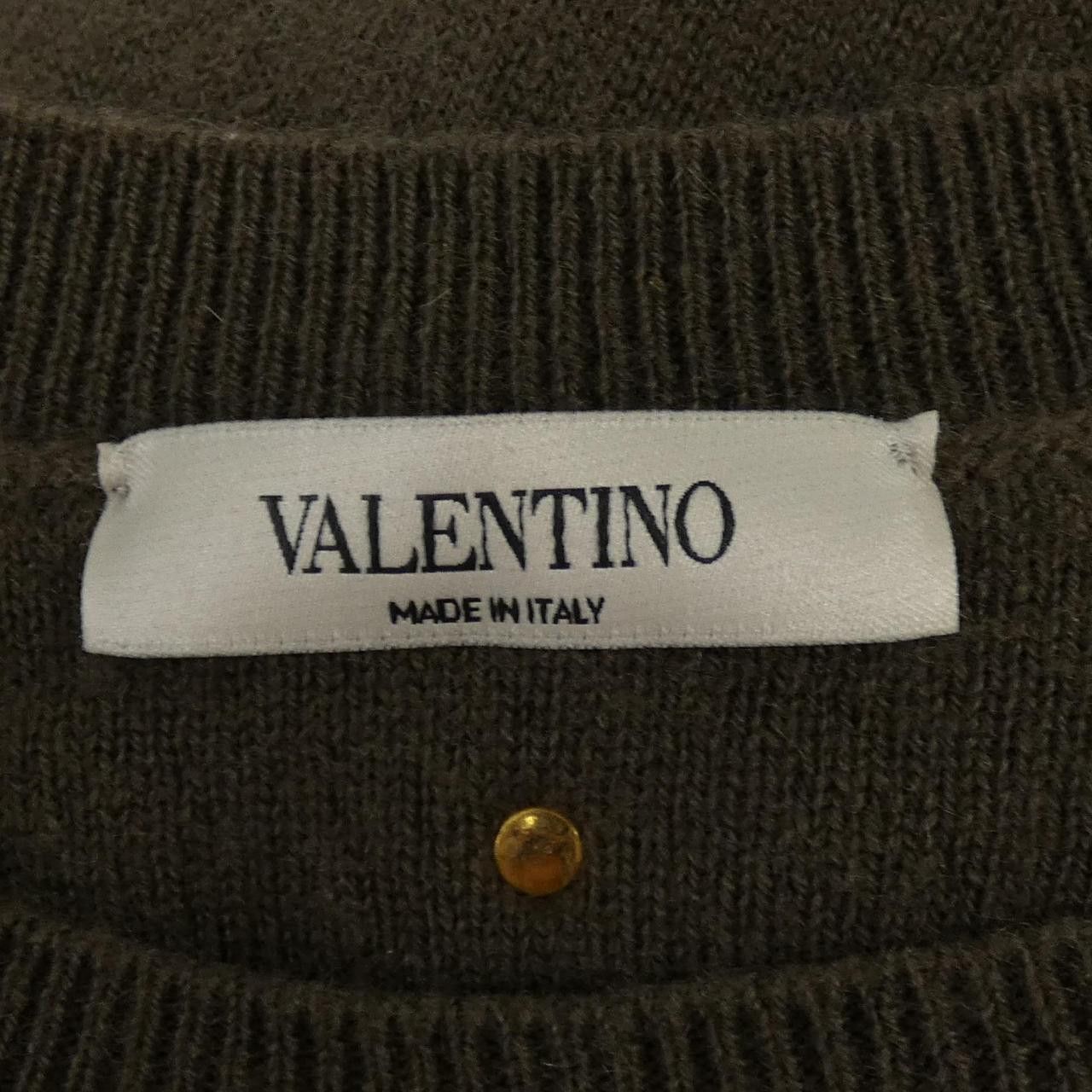 Valentino Valentino Valentino Cashmere Knit Textile Tops IV0KC03K2GP DUTY FREE for USA Size ONE SIZE - 4 Thumbnail