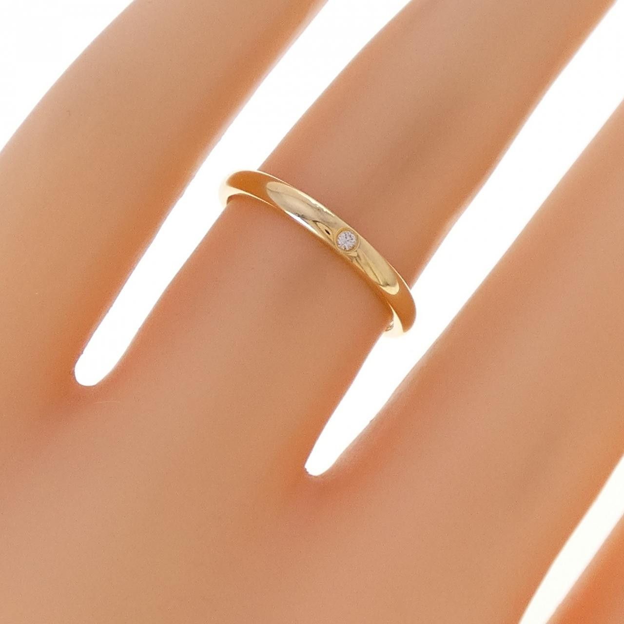 Cartier Cartier Cartier 1895 Wedding Au750 Ring Size 9 Precious Metal Ring B4057600 DUTY FREE for USA Size ONE SIZE - 5 Thumbnail