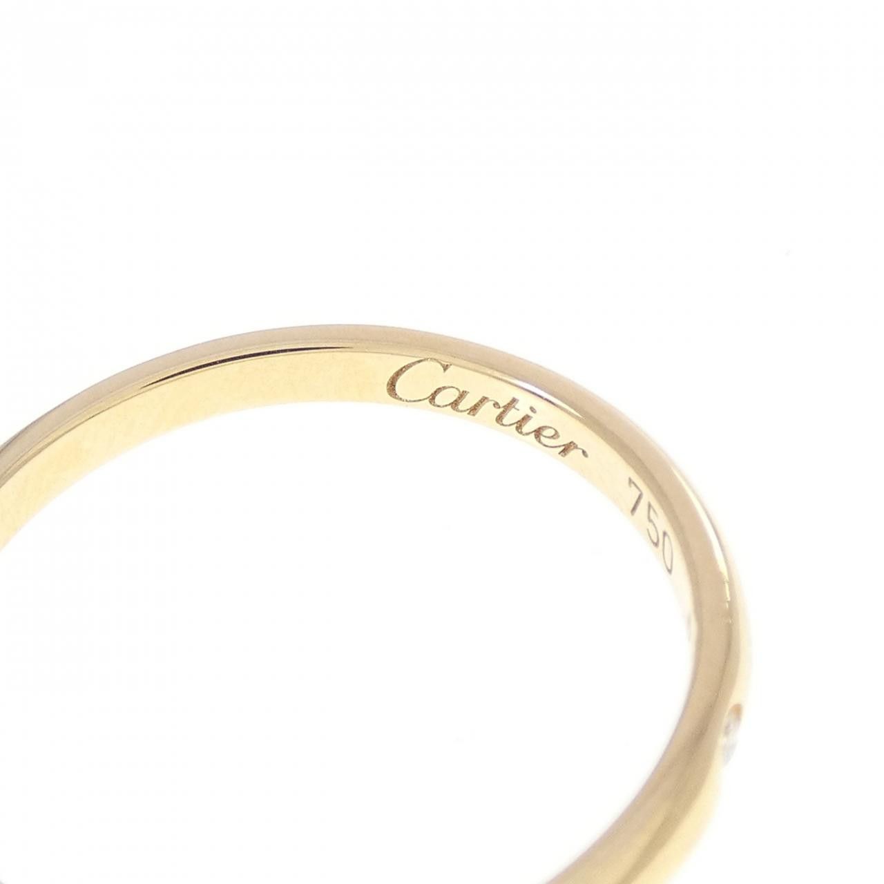Cartier Cartier Cartier 1895 Wedding Au750 Ring Size 9 Precious Metal Ring B4057600 DUTY FREE for USA Size ONE SIZE - 4 Thumbnail
