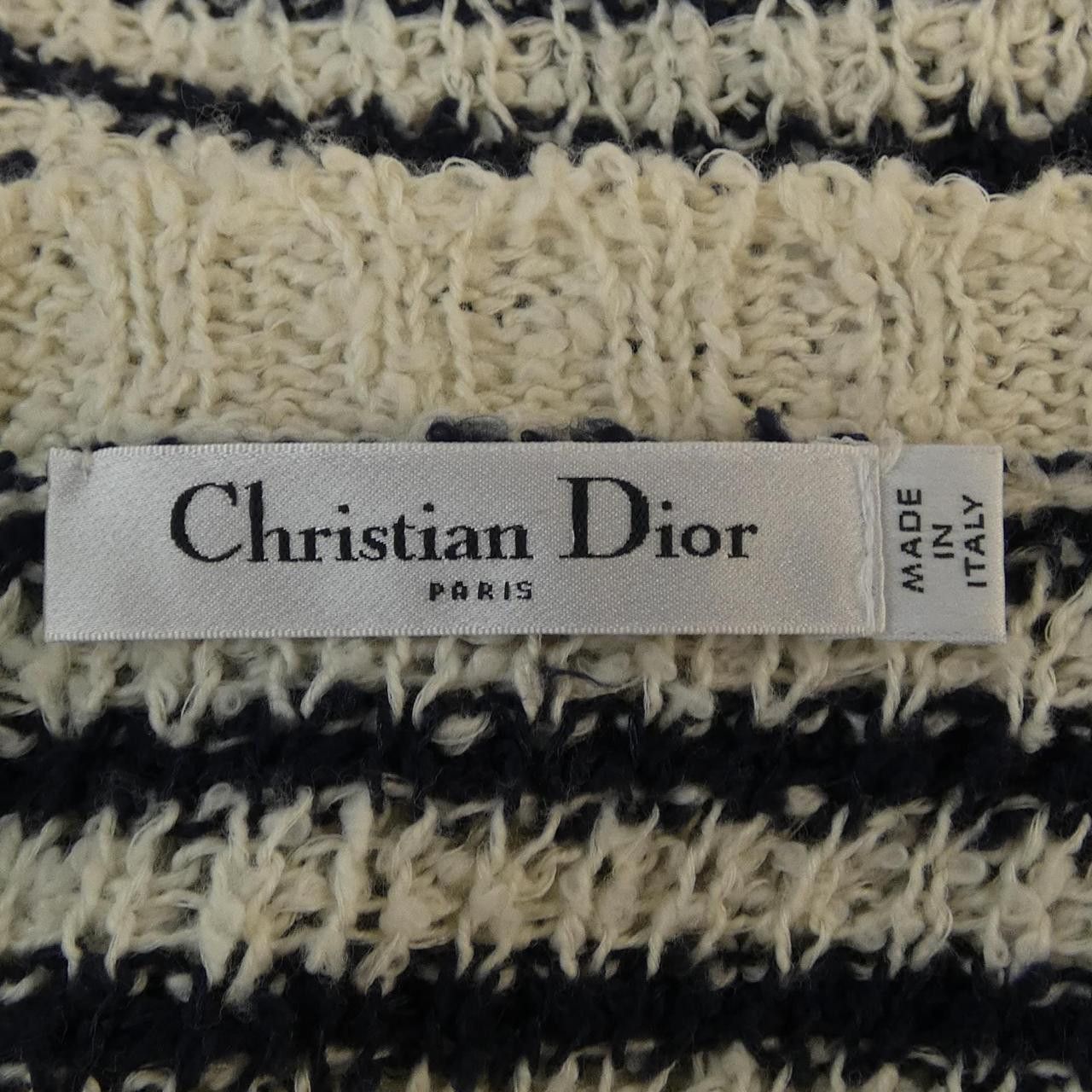 Dior Dior Christian Dior DIOR MARINieRE knit short sleeve sweater Textile Tops 524S24A7026 DUTY FREE for USA Size ONE SIZE - 4 Thumbnail