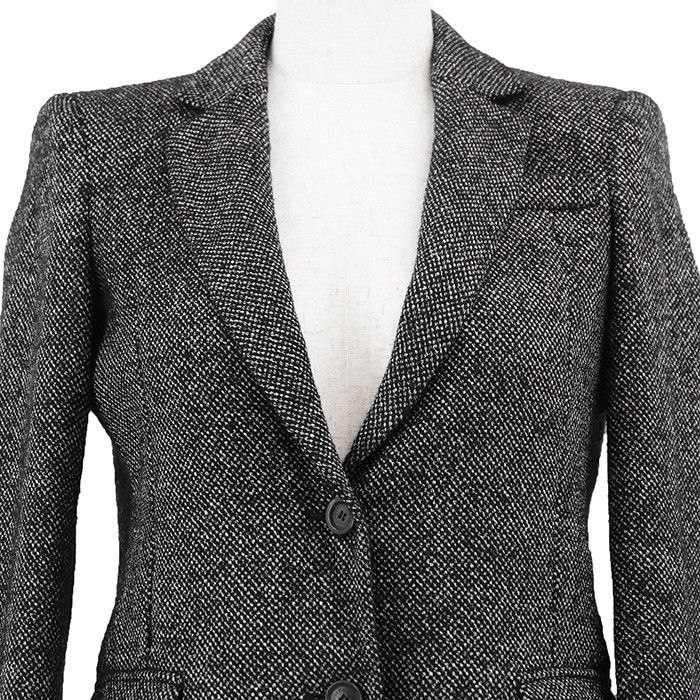 Gucci Gucci Gucci Stretch Wool Silk Nylon Tailored Jacket Textile Outerwear DUTY FREE for USA Size ONE SIZE - 2 Thumbnail