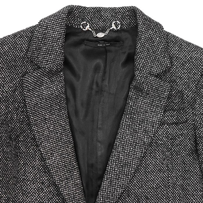 Gucci Gucci Gucci Stretch Wool Silk Nylon Tailored Jacket Textile Outerwear DUTY FREE for USA Size ONE SIZE - 11 Thumbnail