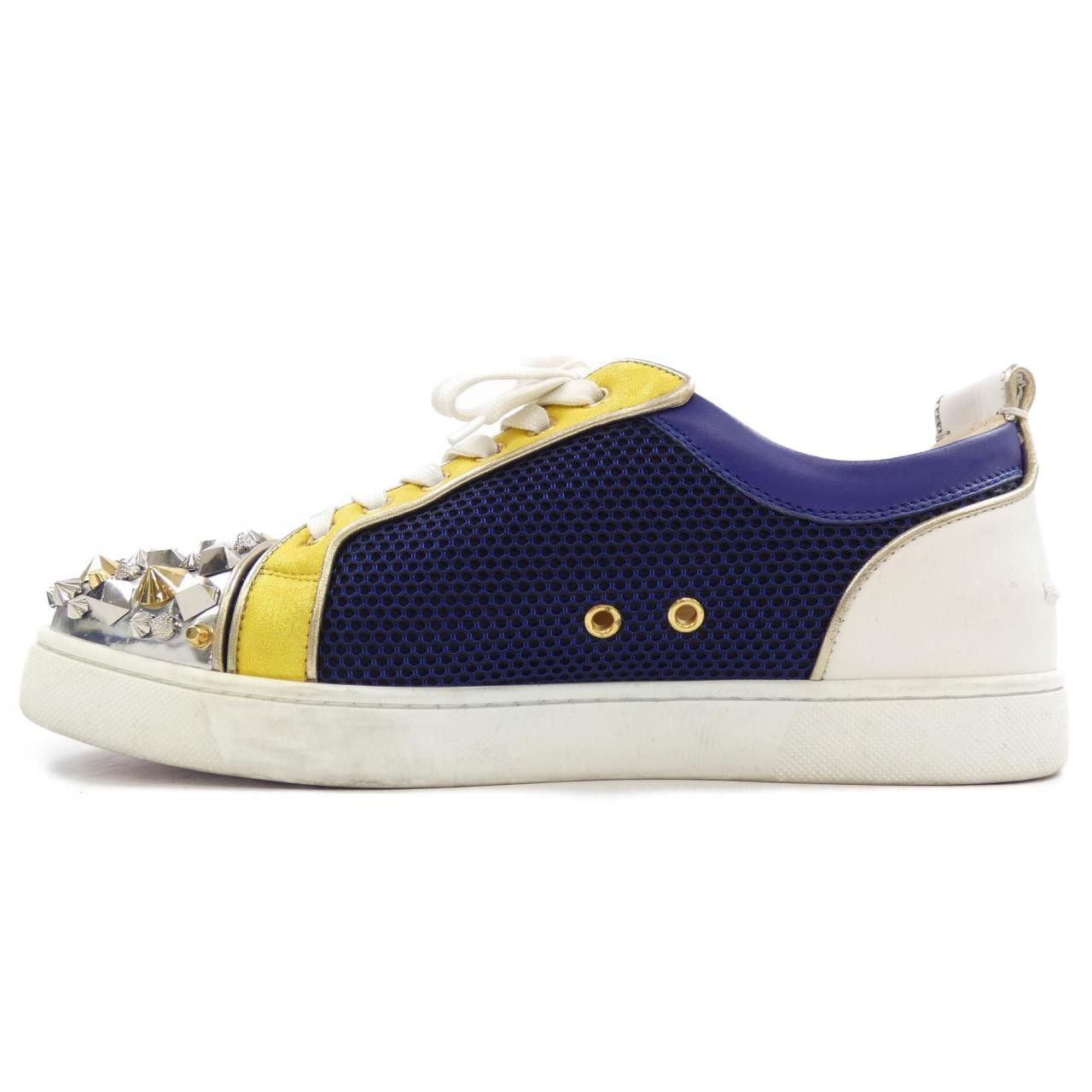Christian Louboutin Christian Louboutin Christian Louboutin Sneakers Leather Shoes DUTY FREE for USA Size ONE SIZE - 2 Thumbnail