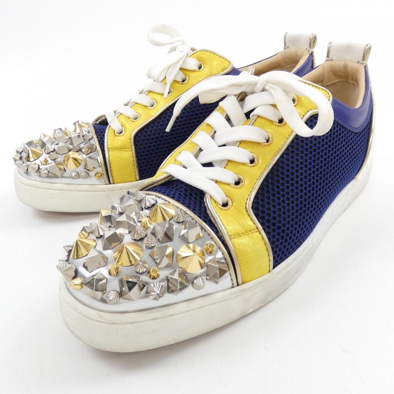 Christian Louboutin Christian Louboutin Christian Louboutin Sneakers Leather Shoes DUTY FREE for USA Size ONE SIZE - 3 Thumbnail