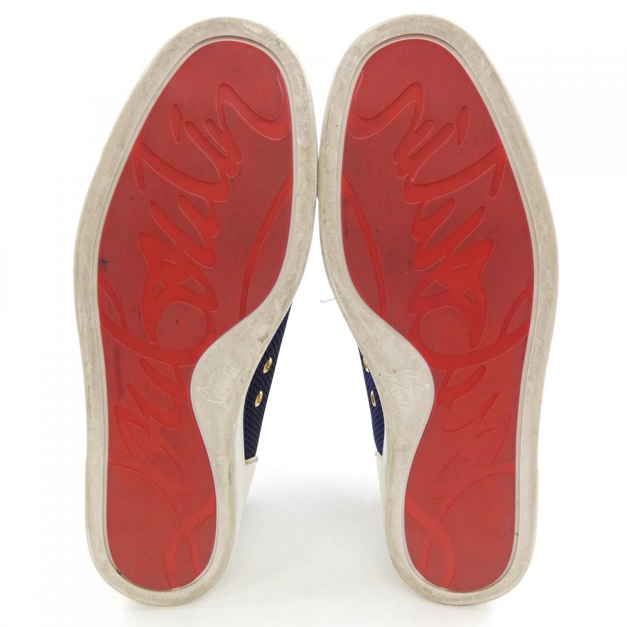Christian Louboutin Christian Louboutin Christian Louboutin Sneakers Leather Shoes DUTY FREE for USA Size ONE SIZE - 4 Thumbnail
