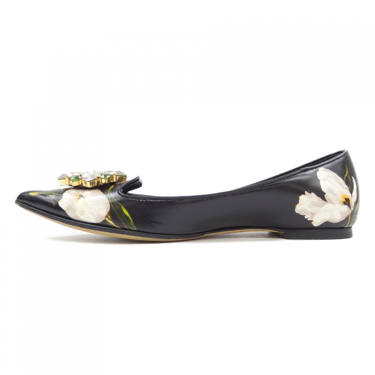 Dolce & Gabbana Dolce & Gabbana Dolce&Gabbana Flat Shoes Leather Shoes DUTY FREE for USA Size ONE SIZE - 2 Thumbnail