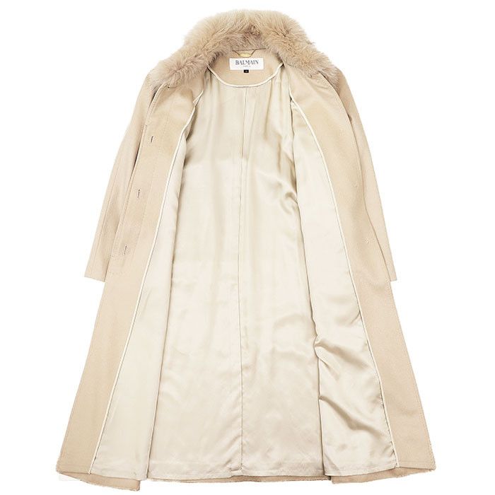 Balmain Balmain Balmain Cashmere Coat Textile Outerwear DUTY FREE for USA Size ONE SIZE - 8 Thumbnail