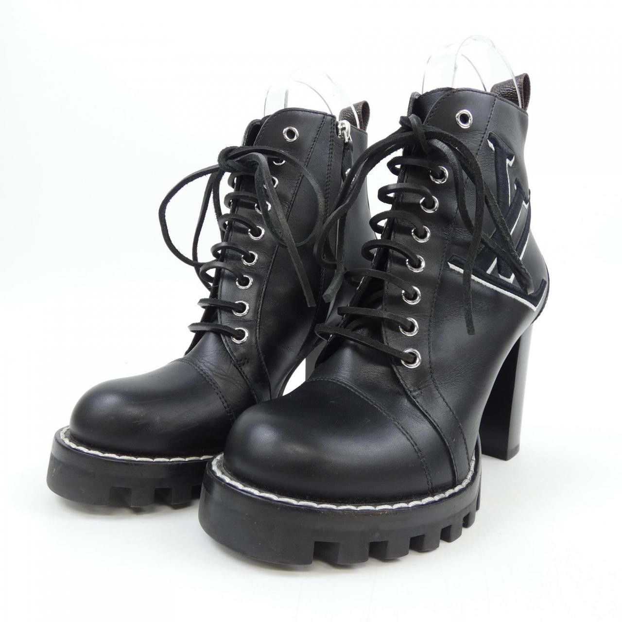 Louis Vuitton Louis Vuitton Louis Vuitton Star Trail Leather Boots Leather Shoes DUTY FREE for USA Size ONE SIZE - 3 Thumbnail