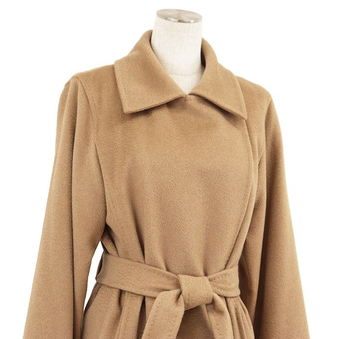 Max Mara MaxMara MaxMara Camel Coat Textile Outerwear DUTY FREE for USA Size ONE SIZE - 3 Thumbnail