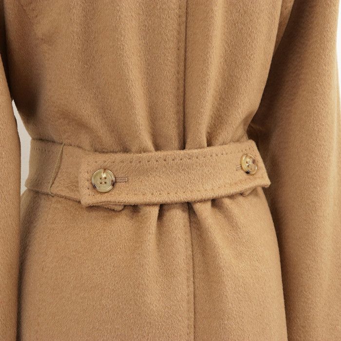 Max Mara MaxMara MaxMara Camel Coat Textile Outerwear DUTY FREE for USA Size ONE SIZE - 14 Thumbnail