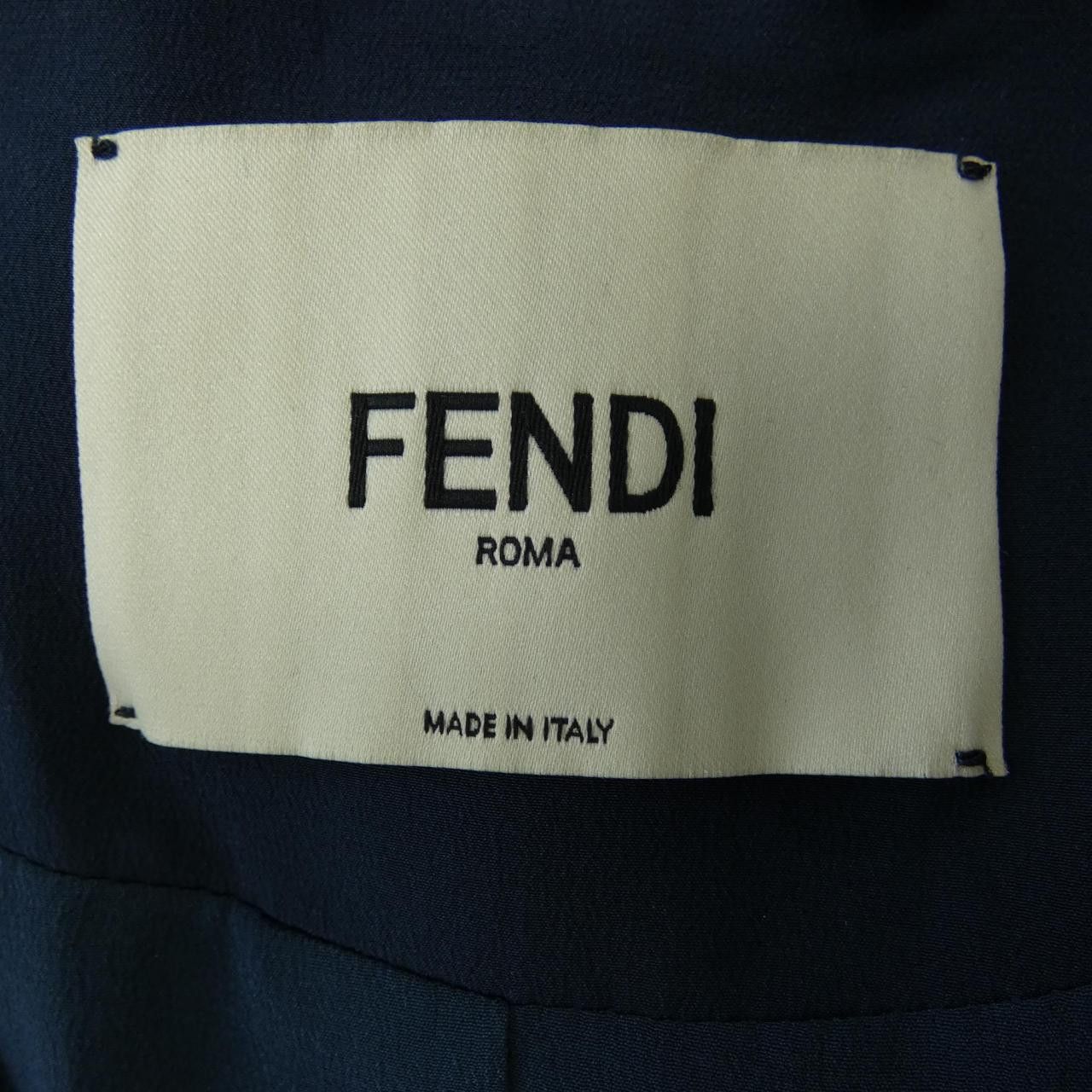 Fendi Fendi Fendi Silk Jacket Textile Outerwear FJ7023 DUTY FREE for USA Size ONE SIZE - 4 Thumbnail