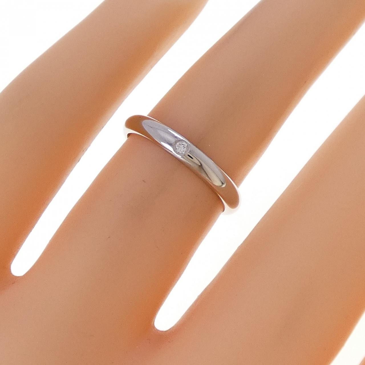 Cartier Cartier Cartier Wedding Platinum950 Diamond Ring Size 7 Precious Metal Ring B4057700 DUTY FREE for USA Size ONE SIZE - 5 Thumbnail
