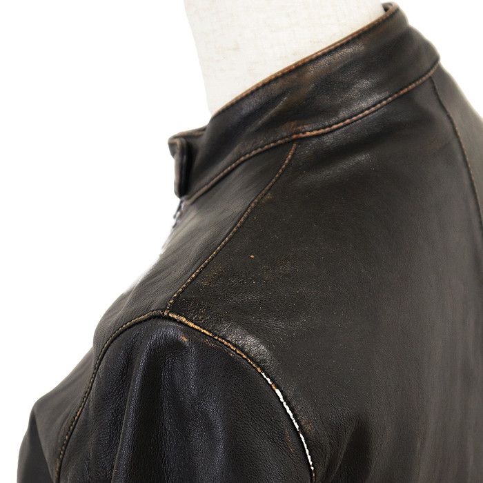 Dolce & Gabbana Dolce & Gabbana Dolce&Gabbana Sheepskin Jacket Leather Outerwear DUTY FREE for USA Size ONE SIZE - 4 Thumbnail