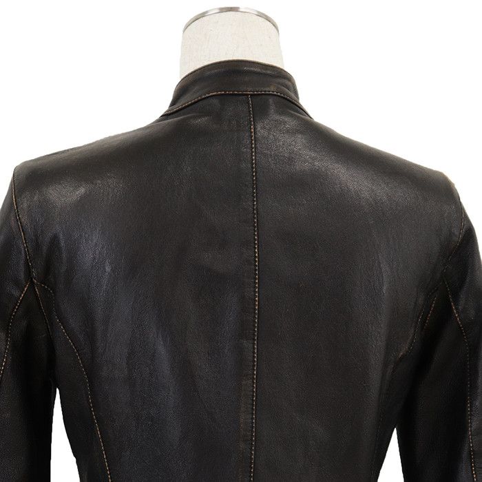Dolce & Gabbana Dolce & Gabbana Dolce&Gabbana Sheepskin Jacket Leather Outerwear DUTY FREE for USA Size ONE SIZE - 7 Thumbnail