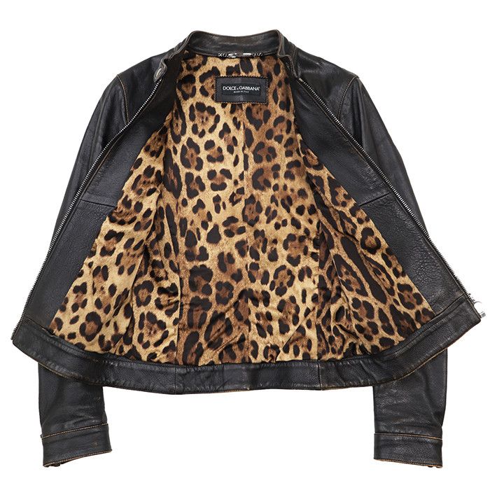 Dolce & Gabbana Dolce & Gabbana Dolce&Gabbana Sheepskin Jacket Leather Outerwear DUTY FREE for USA Size ONE SIZE - 8 Thumbnail