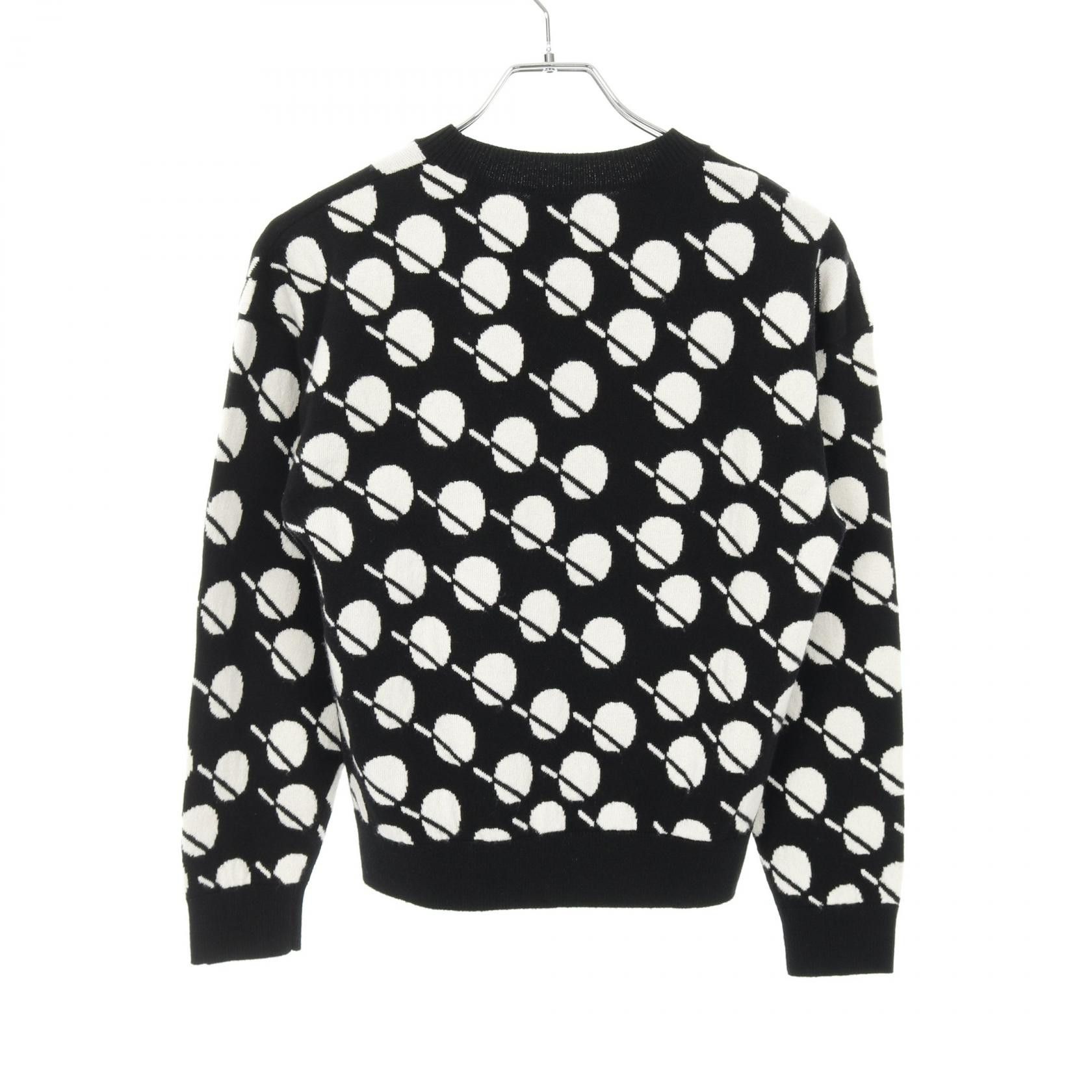 Chanel Chanel Chanel Coco Mark Flower Logo Cashmere Knit Top Textile Tops P77905K11244 DUTY FREE for USA Size ONE SIZE - 2 Thumbnail